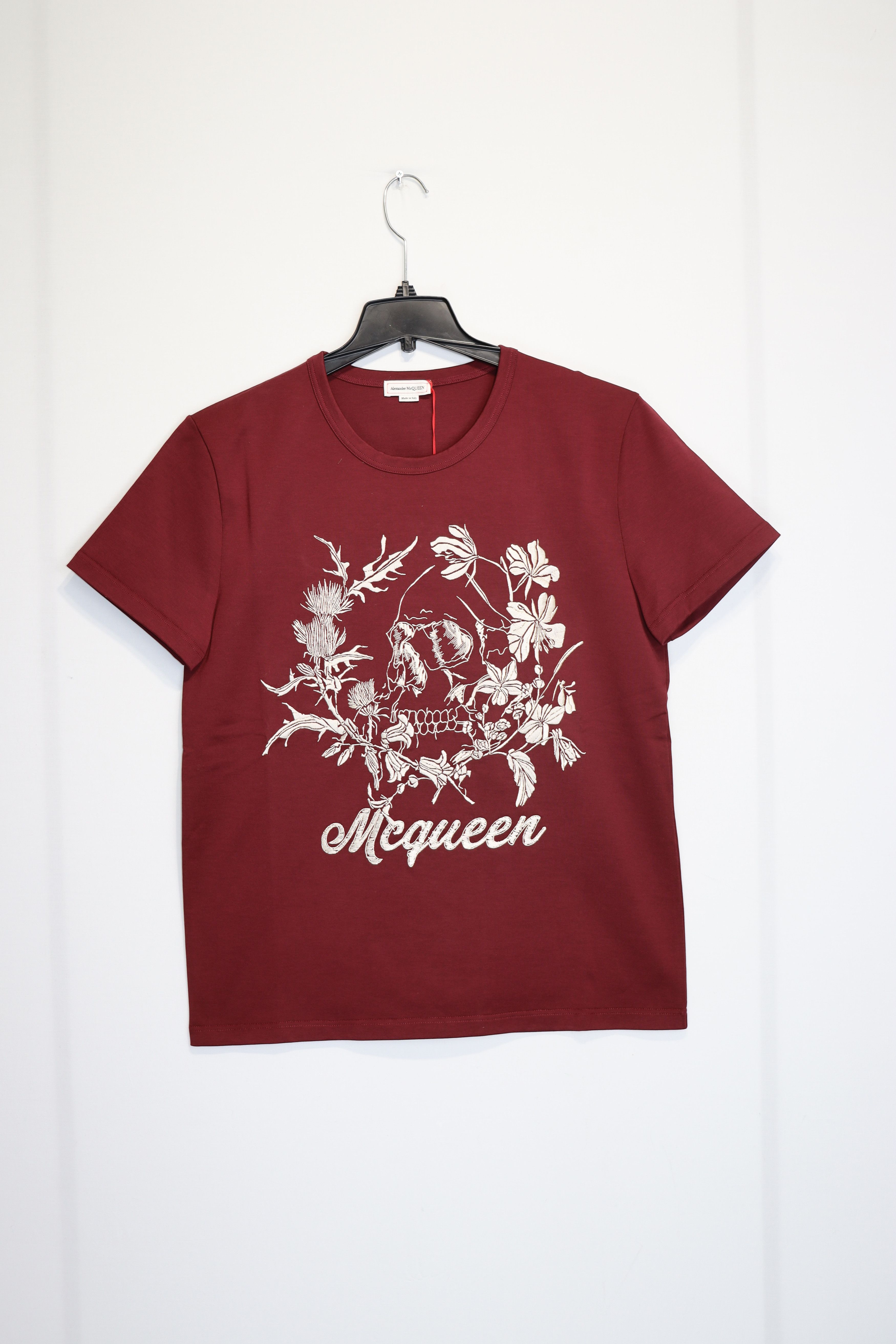 Alexander McQueen o1rshd1 T-Shirt in burgundy Size US L / EU 52-54 / 3 - 2 Thumbnail