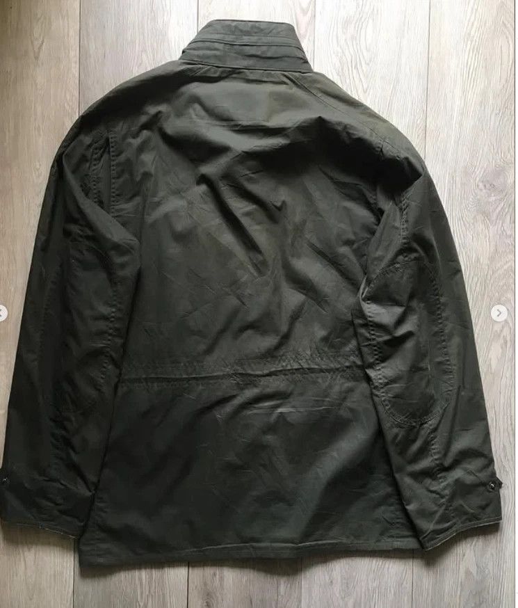 Barbour Size L ~ Barbour CORBRIDGE Hooded Waxed Jacket Size US L / EU 52-54 / 3 - 7 Thumbnail