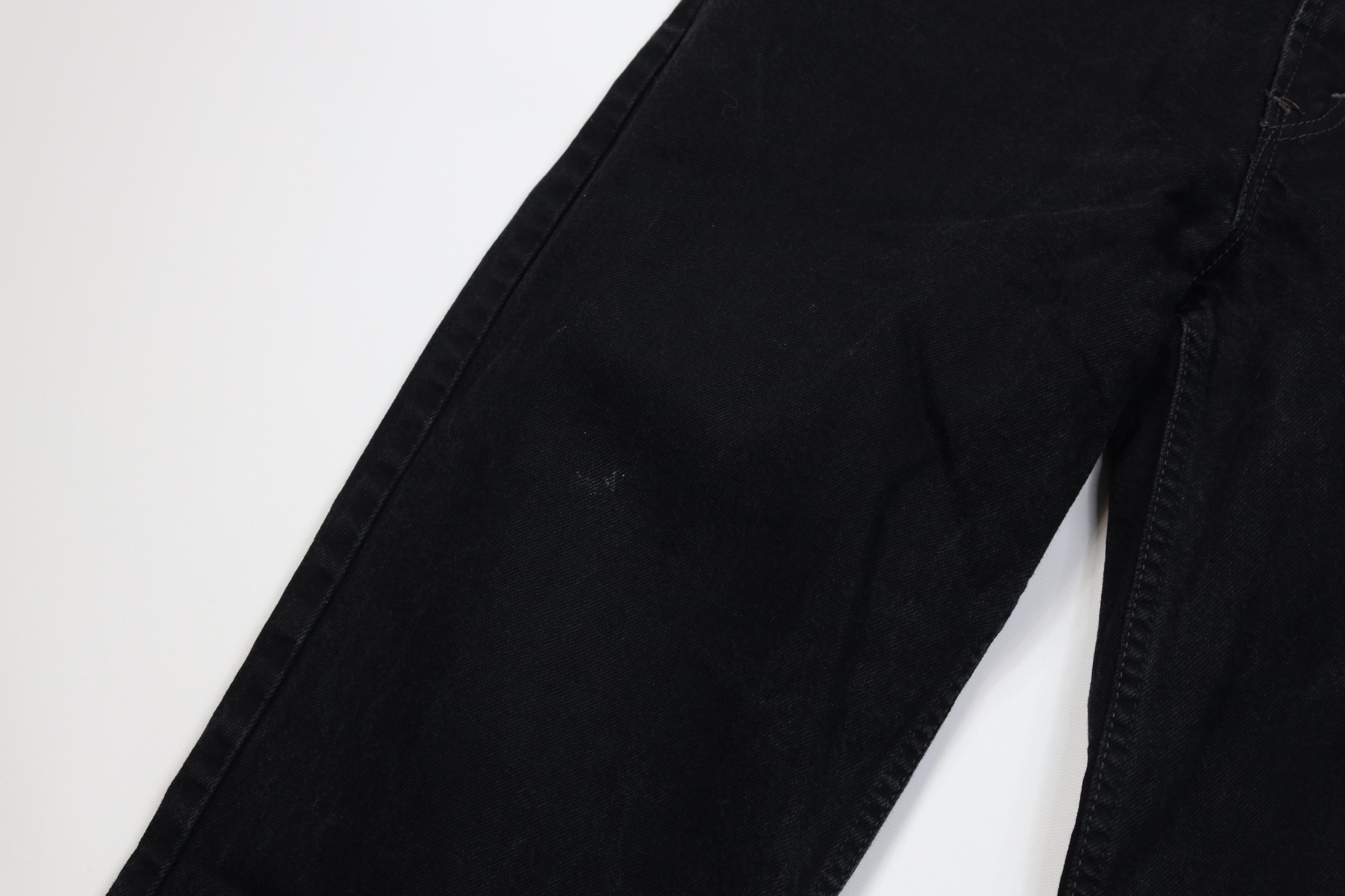Levi's Vintage Y2K Levis 560 Comfort Relaxed Fit Denim Jeans Black Size US 34 / EU 50 - 6 Thumbnail