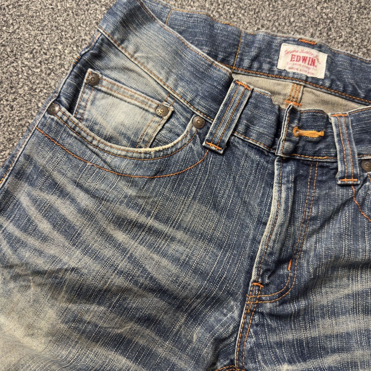 Edwin 🔥🇯🇵 Vintage Japanese Seditionaries Edwin 403XV Bootcut Denim Size US 30 / EU 46 - 15 Thumbnail
