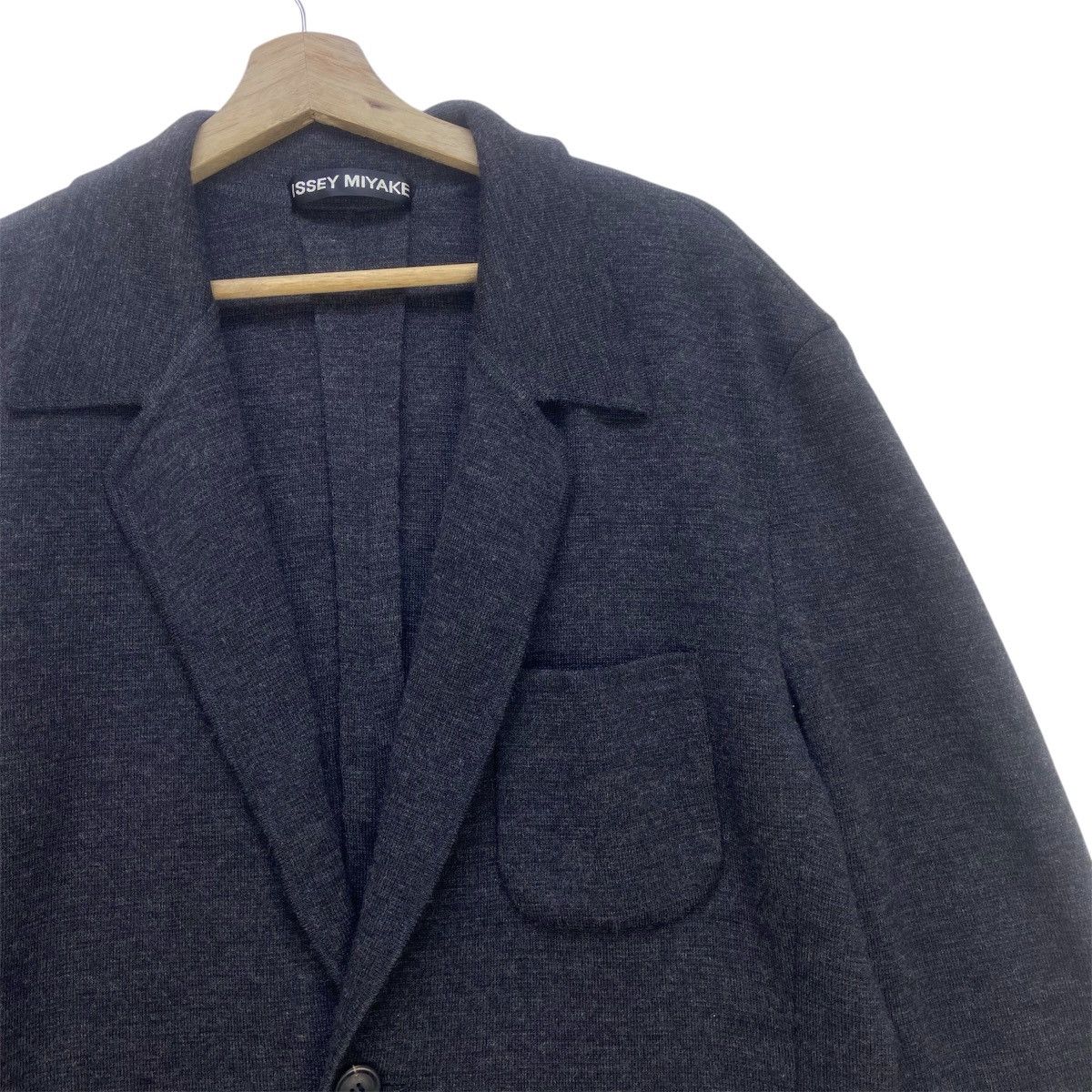 Issey Miyake Private collection🔥90s Issey Miyake Wool Coat Size US S / EU 44-46 / 1 - 2 Thumbnail