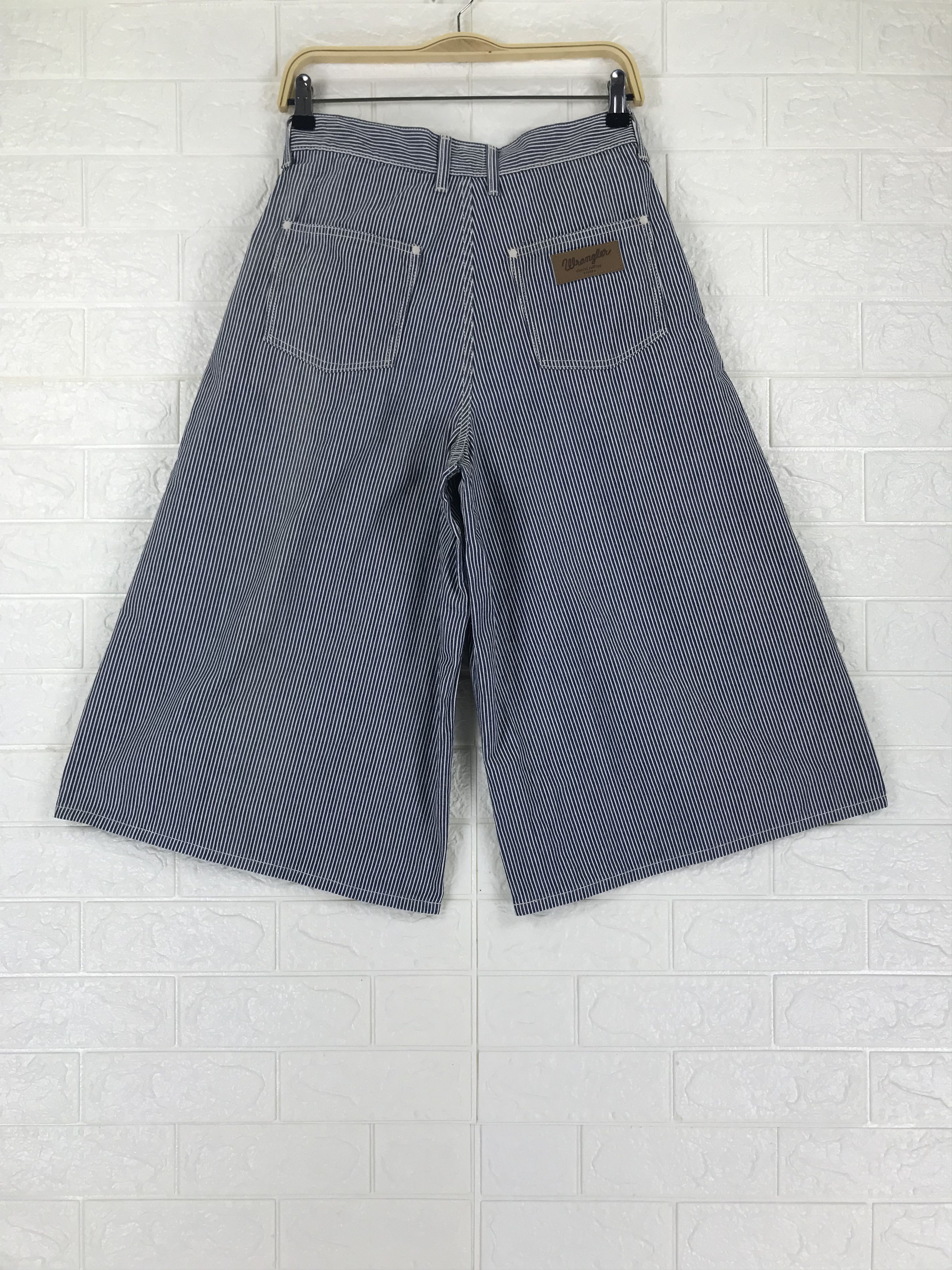 Wrangler Vintage Wrangler Chocol Raffine Hickory Crazy Wide Pants Size 28" / US 6 / IT 42 - 4 Thumbnail