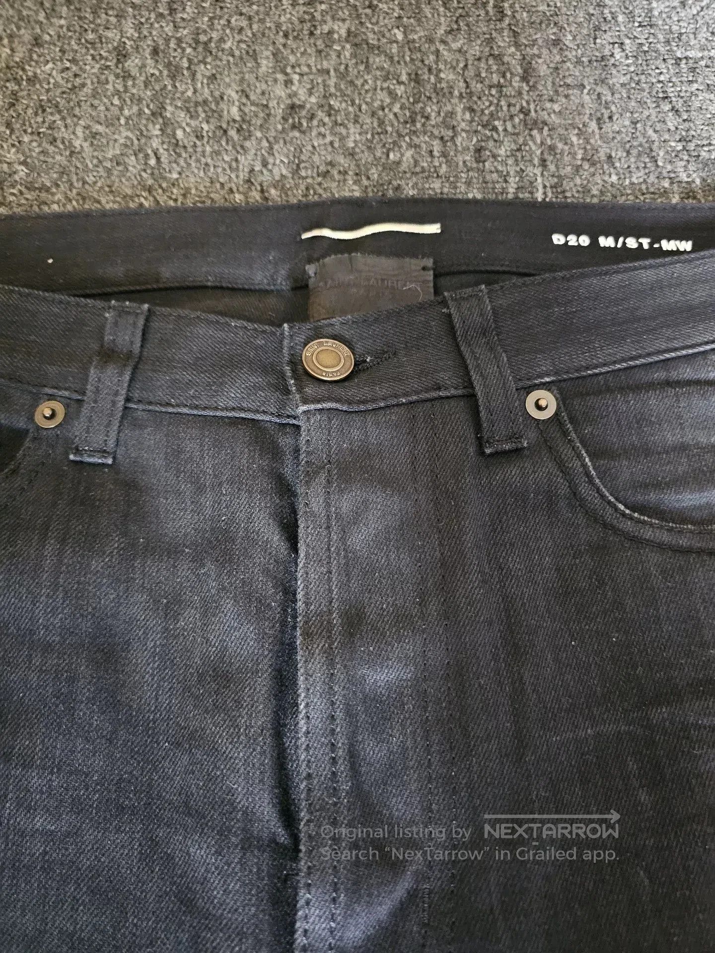 Saint Laurent Paris saint laurent slp black denim pants. Size US 30 / EU 46 - 2 Thumbnail