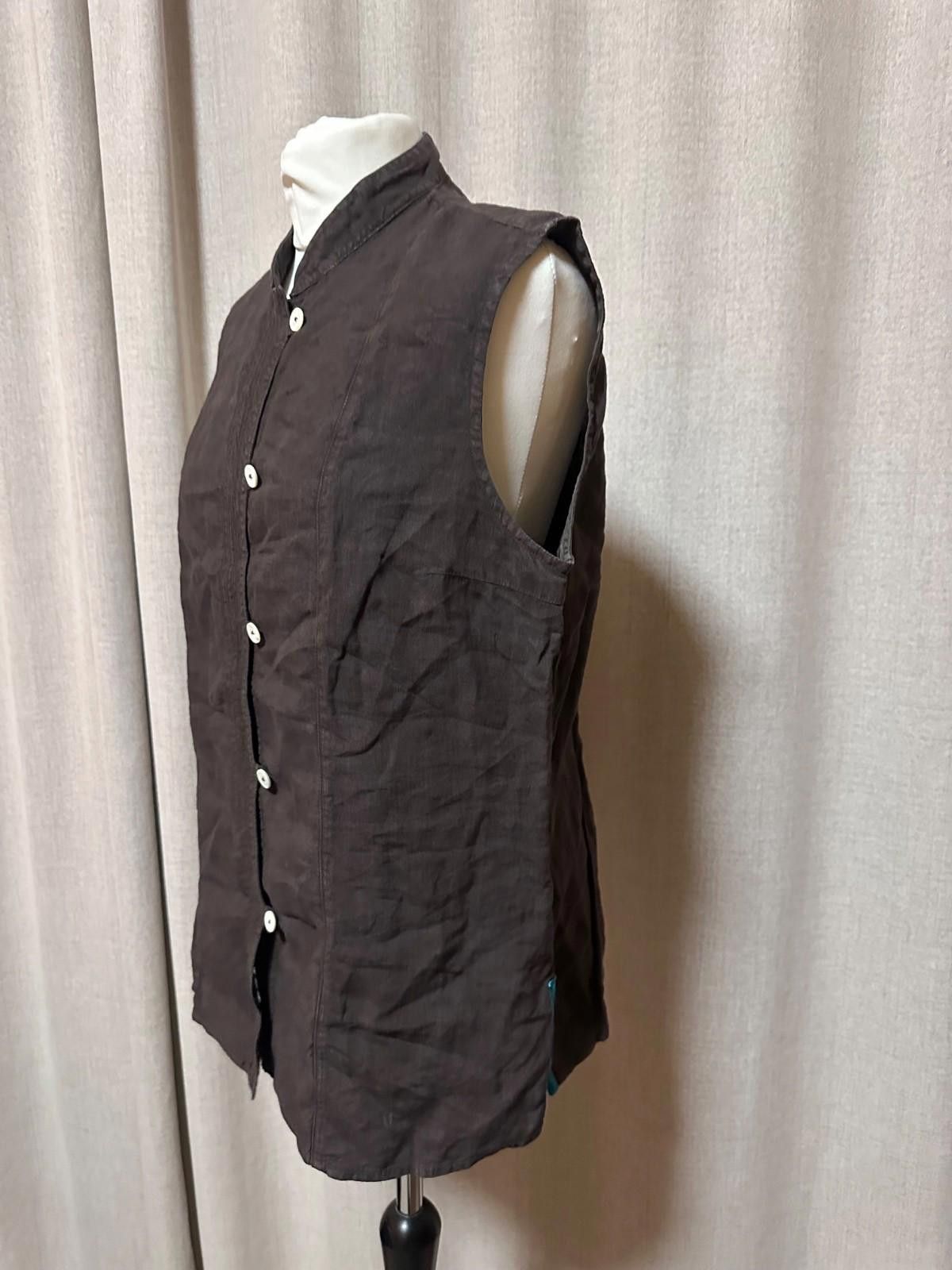 Etro Womens Etro Linen Vest Size 48 Size XL / US 12-14 / IT 48-50 - 4 Thumbnail