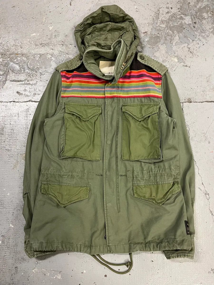 Polo Ralph Lauren 2010s Ralph Lauren Denim Supply Military Khaki Parka Cargo Jacket Size US M / EU 48-50 / 2 - 4 Thumbnail
