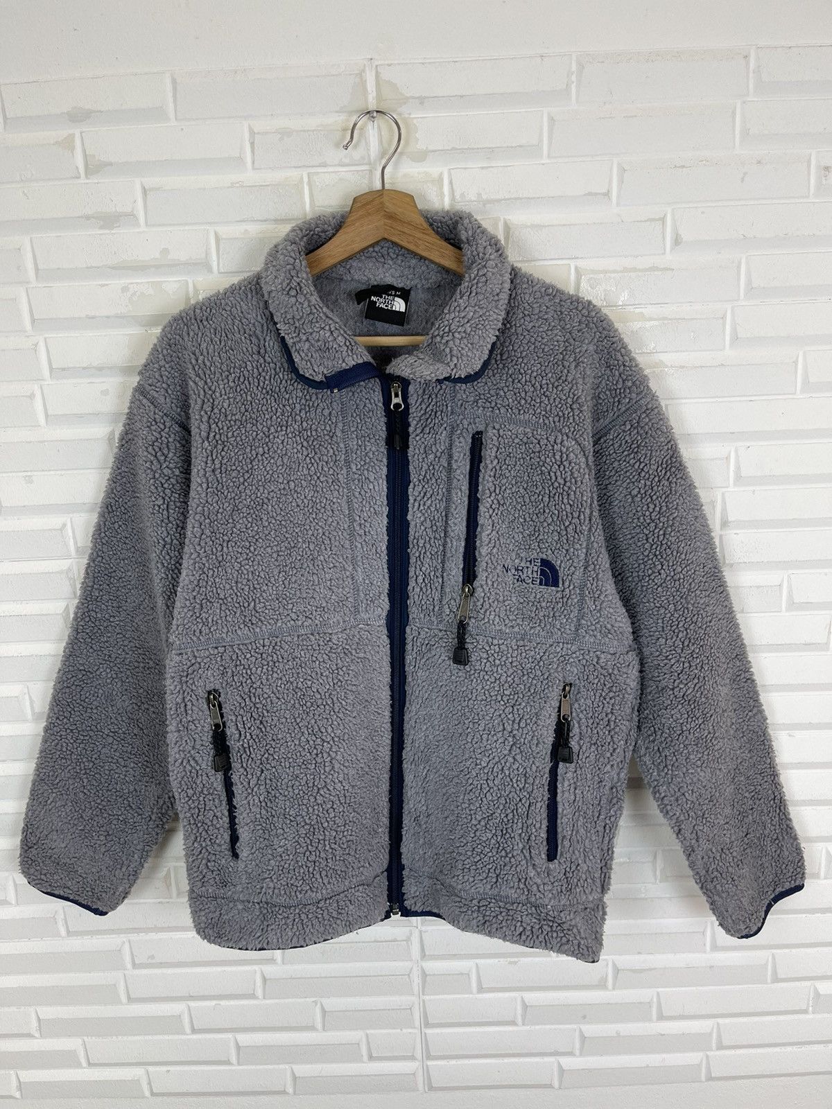 The North Face VINTAGE TNF SHERPA DEEP PILE JACKET WINTER Size US M / EU 48-50 / 2 - 4 Thumbnail