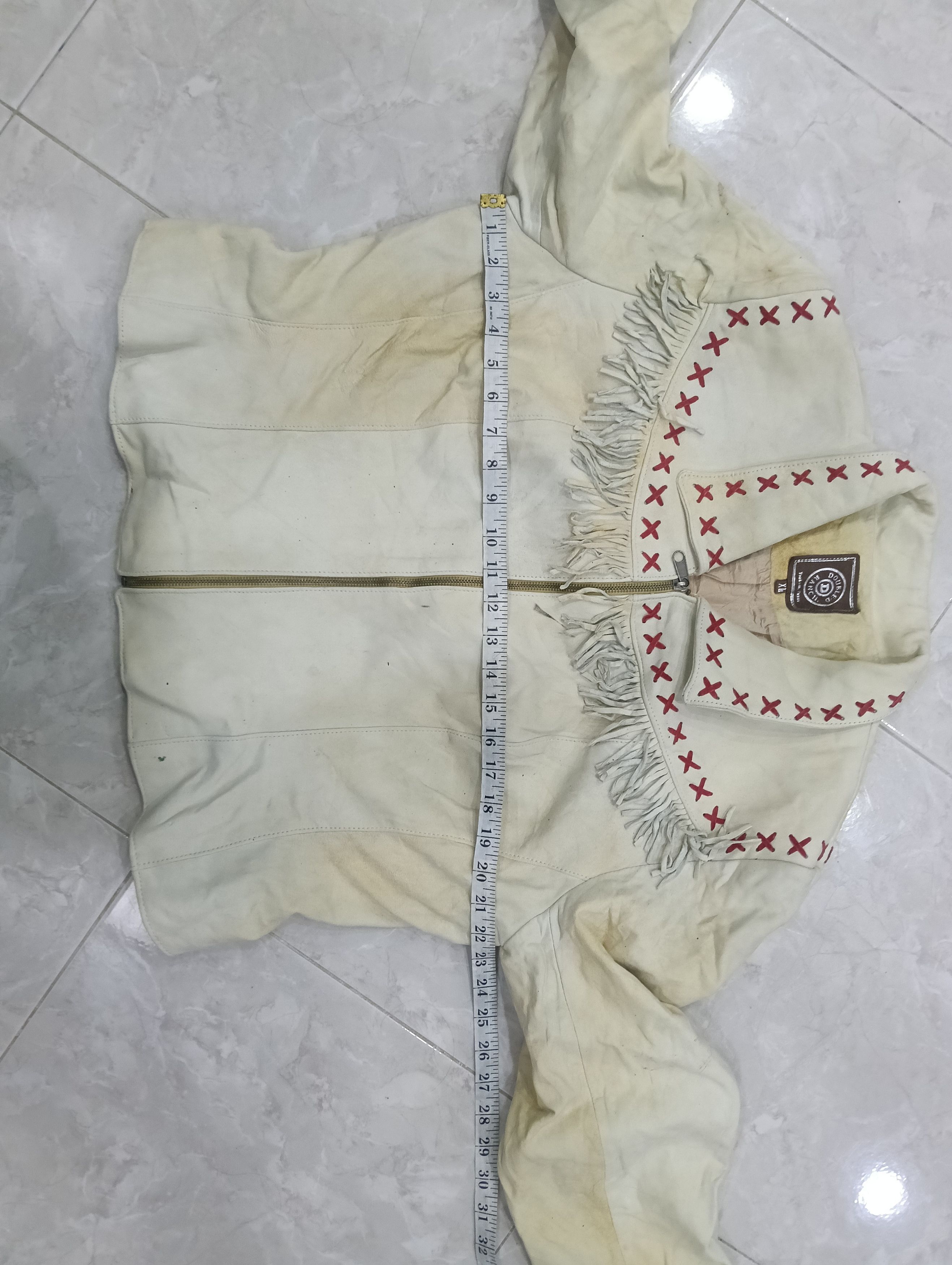 Double D Ranch Vintage Western Double D Ranch Soft Leather Jacket Size XL / US 12-14 / IT 48-50 - 15 Thumbnail