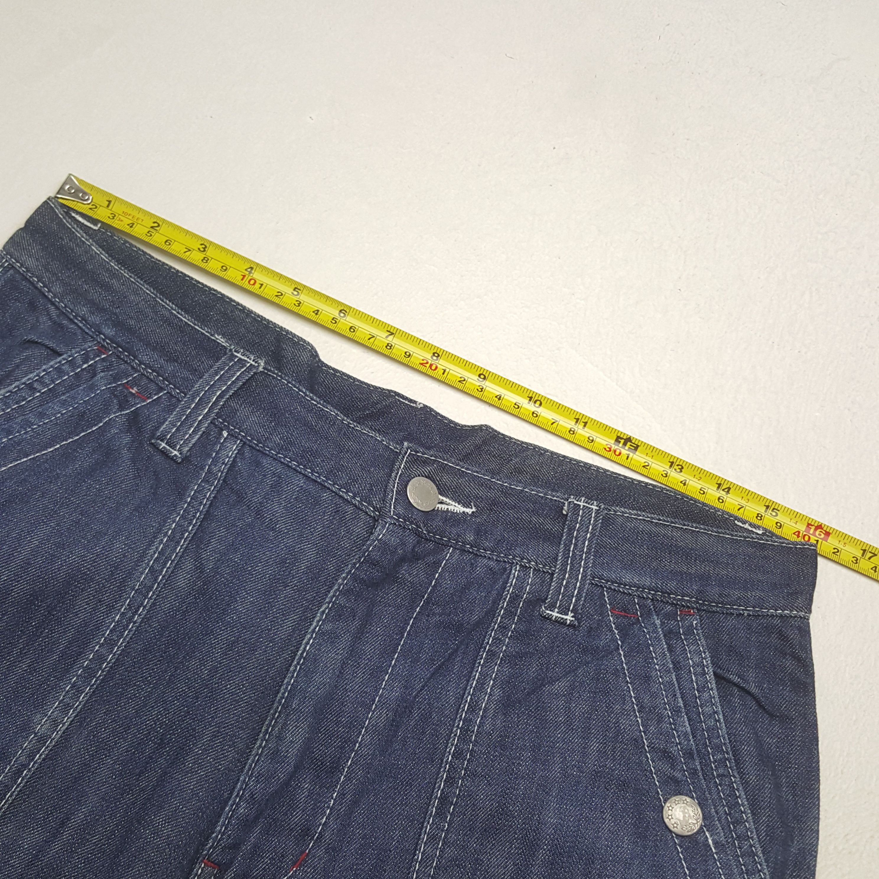 Other Vintage Hamnett Japanese Brand Denim Jeans RR20 Size US 32 / EU 48 - 10 Thumbnail