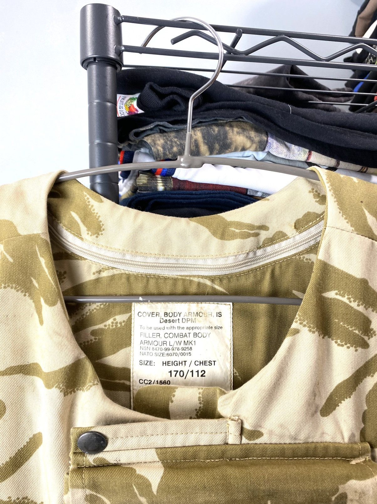 Vintage 💥Rare! Vintage Camouflage Avant Gard Military Vest Size US M / EU 48-50 / 2 - 8 Thumbnail