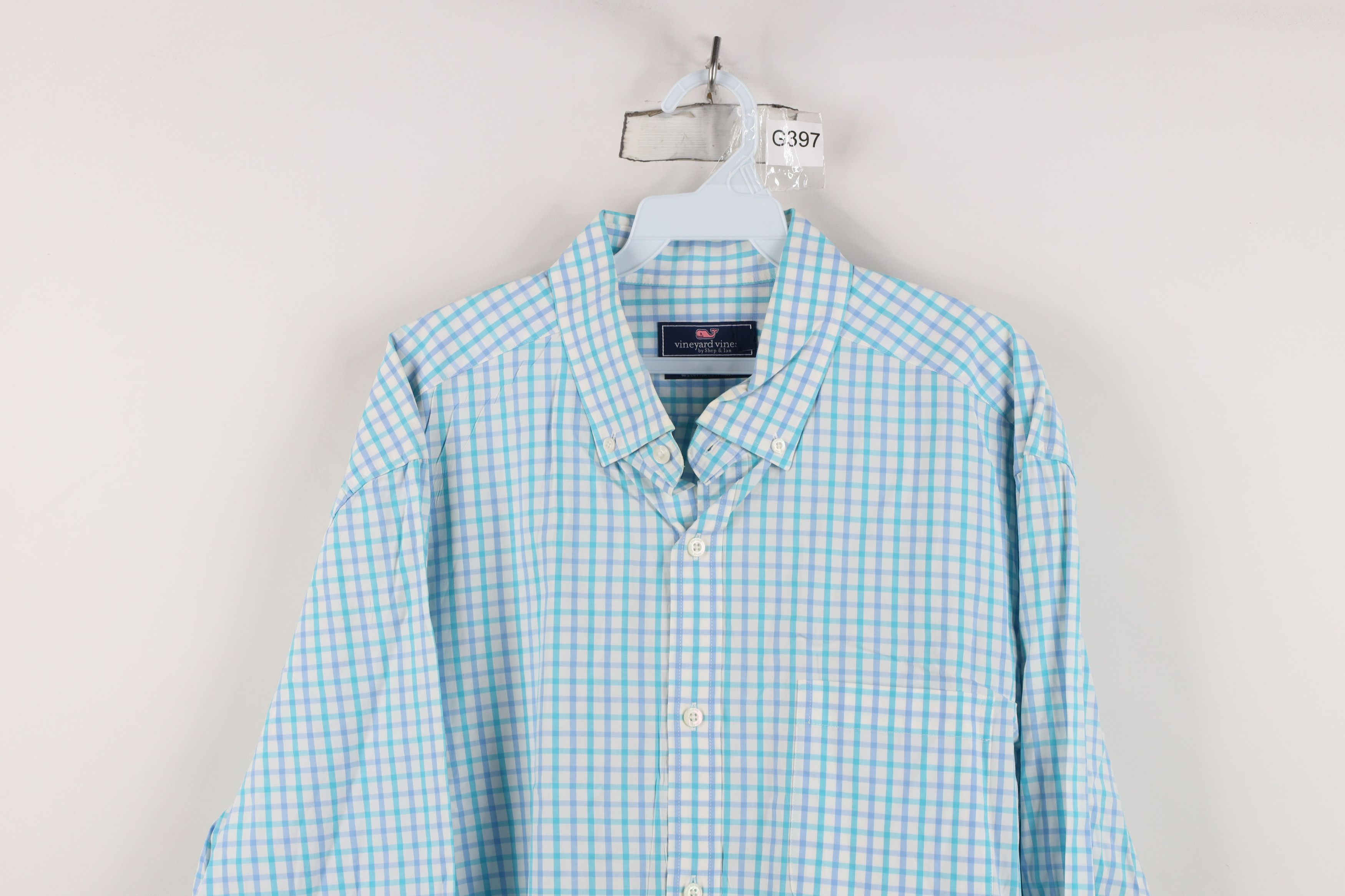 Vineyard Vines Vineyard Vines Fit Murray Stretch Collared Button Down Shirt Size US XL / EU 56 / 4 - 2 Thumbnail