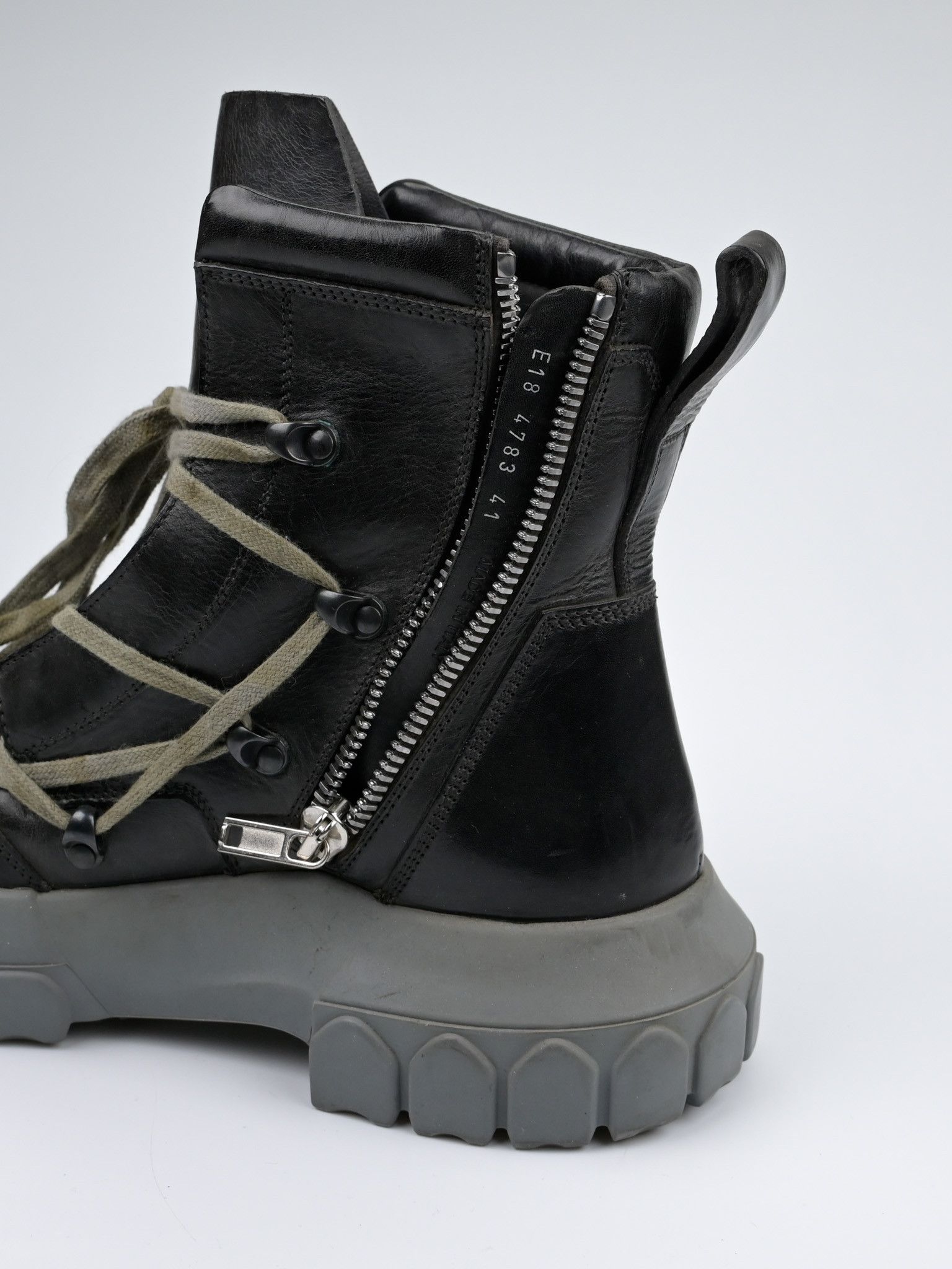 Rick Owens Pentagram Tractor Boots Size US 8 / EU 41 - 15 Thumbnail