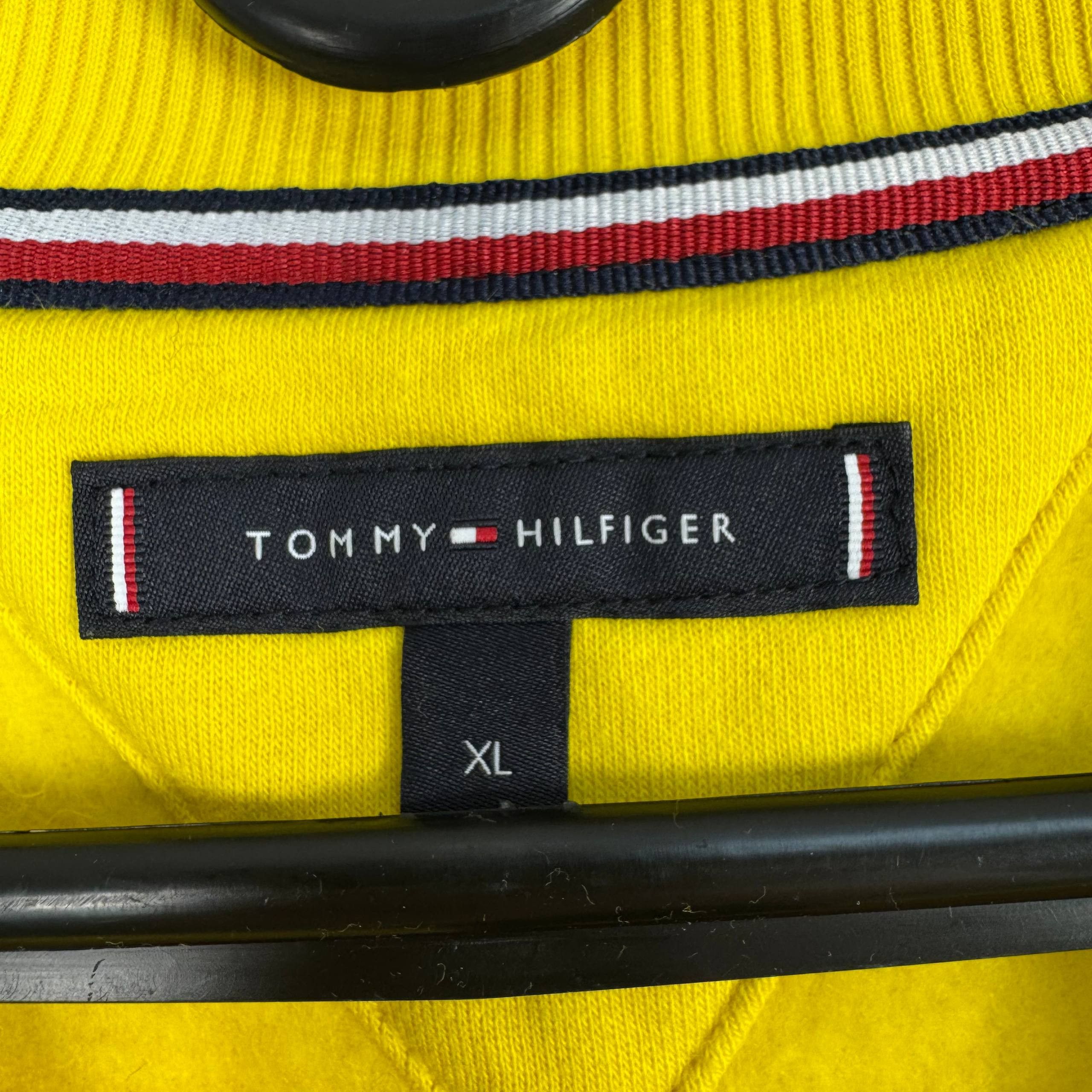 Tommy Hilfiger Tommy Hilfiger Logo Sweatshirt Yellow Mens Size XL Size US XL / EU 56 / 4 - 4 Thumbnail