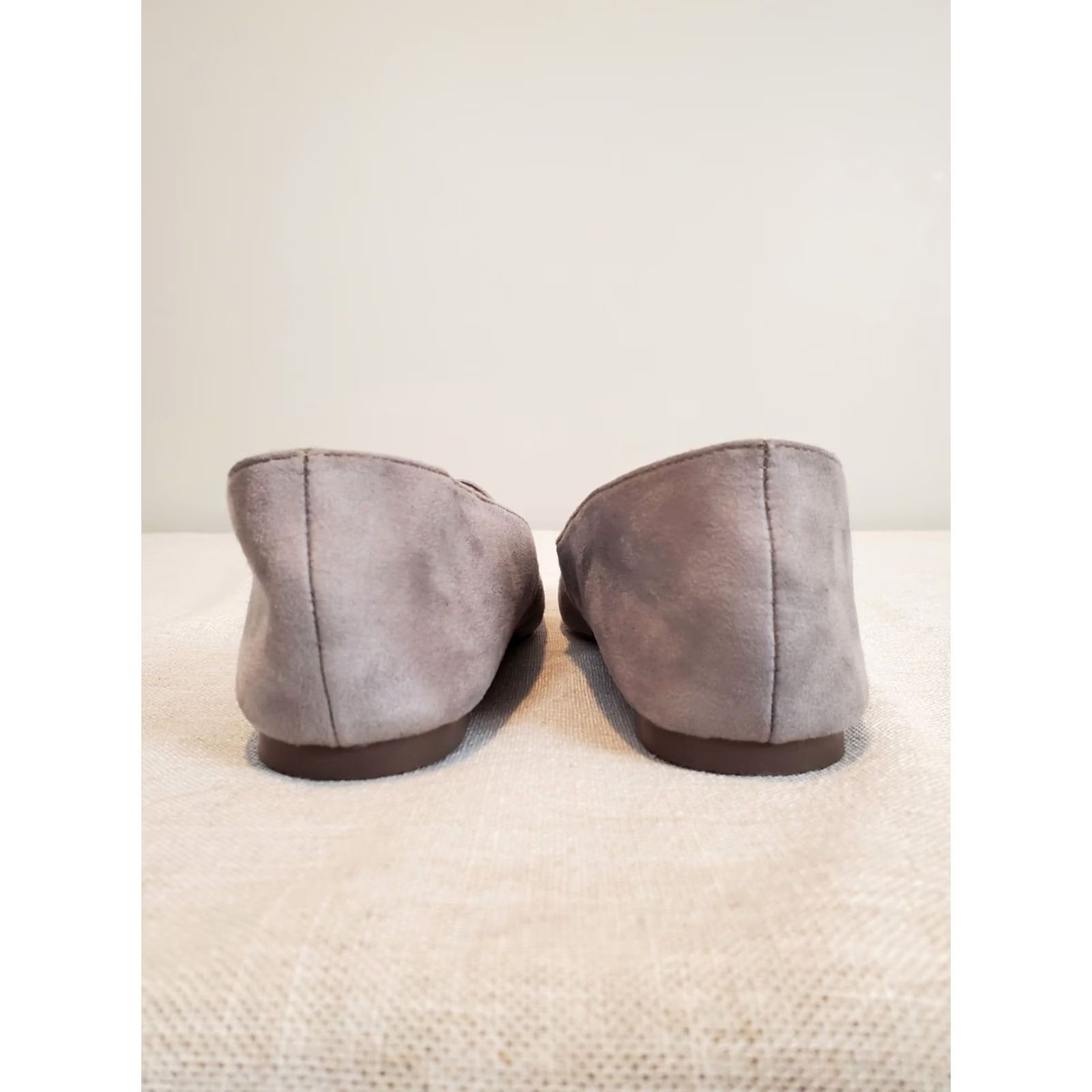 J.Crew J.CREW Biella Tassel Loafer Gray Vegan Suede Flats Pointed Toe Size US 10 Womens Flats Size US 10 / IT 40 - 5 Thumbnail