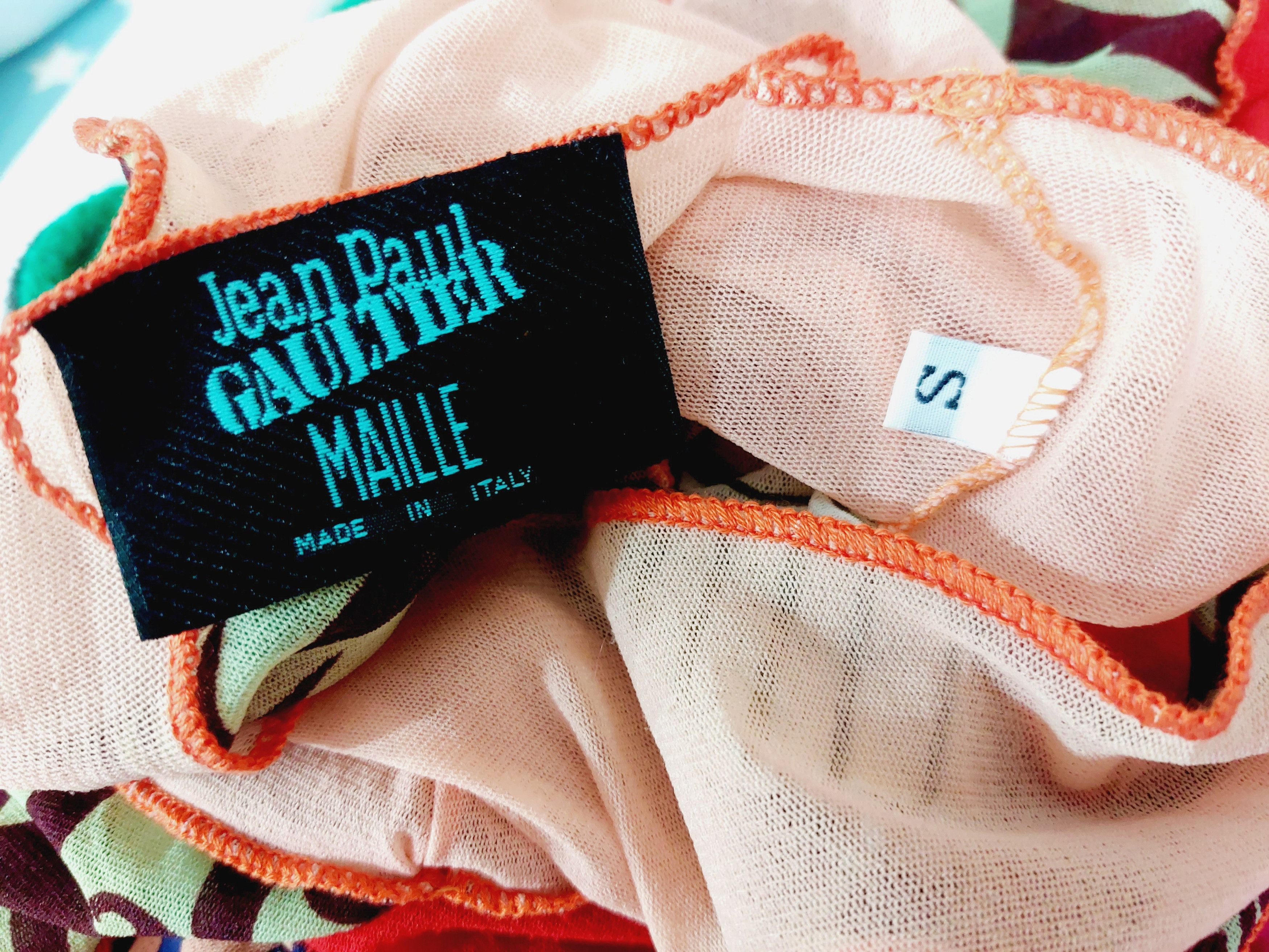 Jean Paul Gaultier Jean Paul Gaultier Maori Tatouages Optical Venus Dress Size S / US 4 / IT 40 - 16 Thumbnail