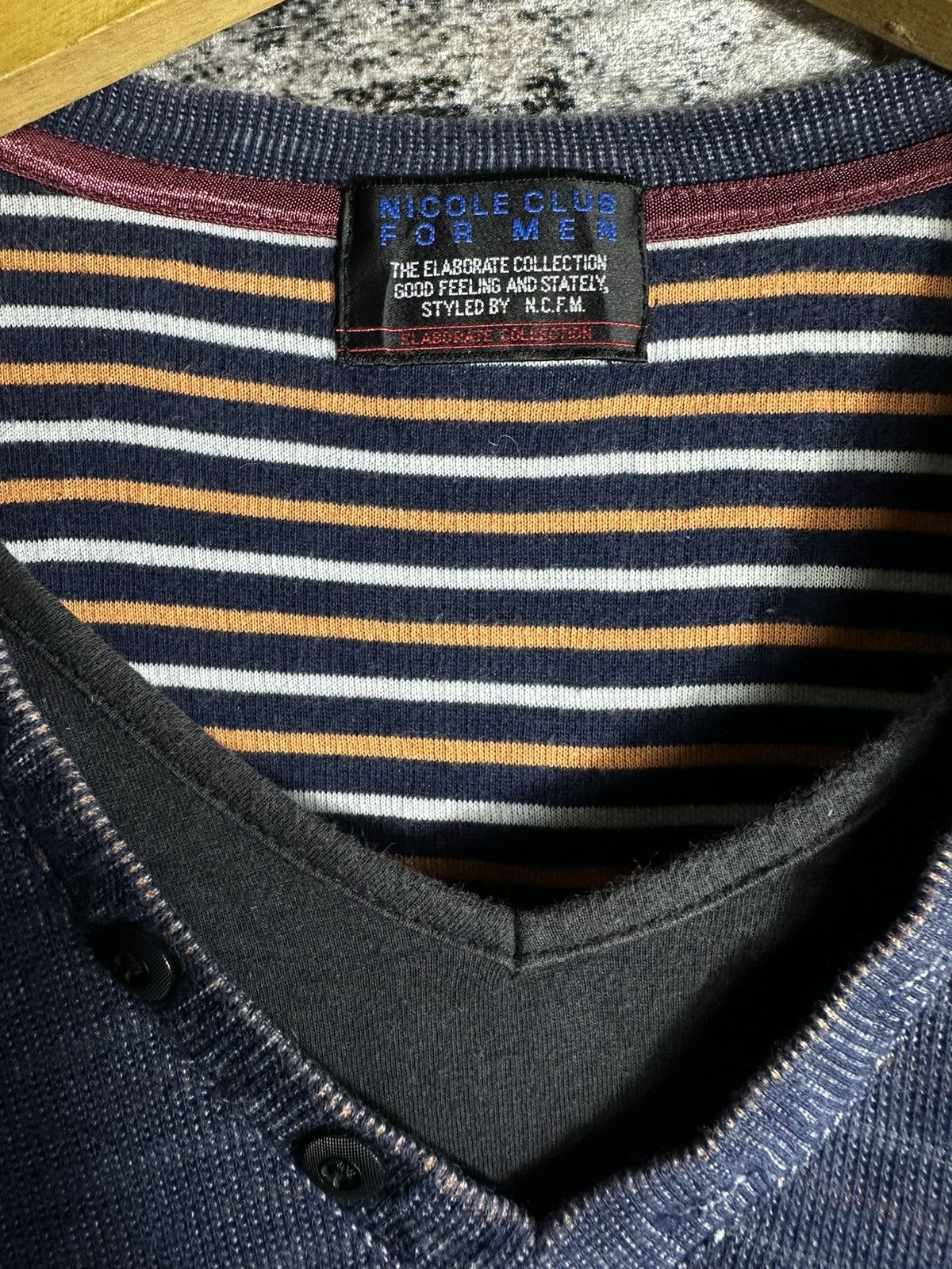 Le Grande Bleu (L.G.B.) DOUBLE LAYER NICOLE CLUB FOR MEN IF SIX WAS NINE LGB STYLE Size US M / EU 48-50 / 2 - 5 Thumbnail