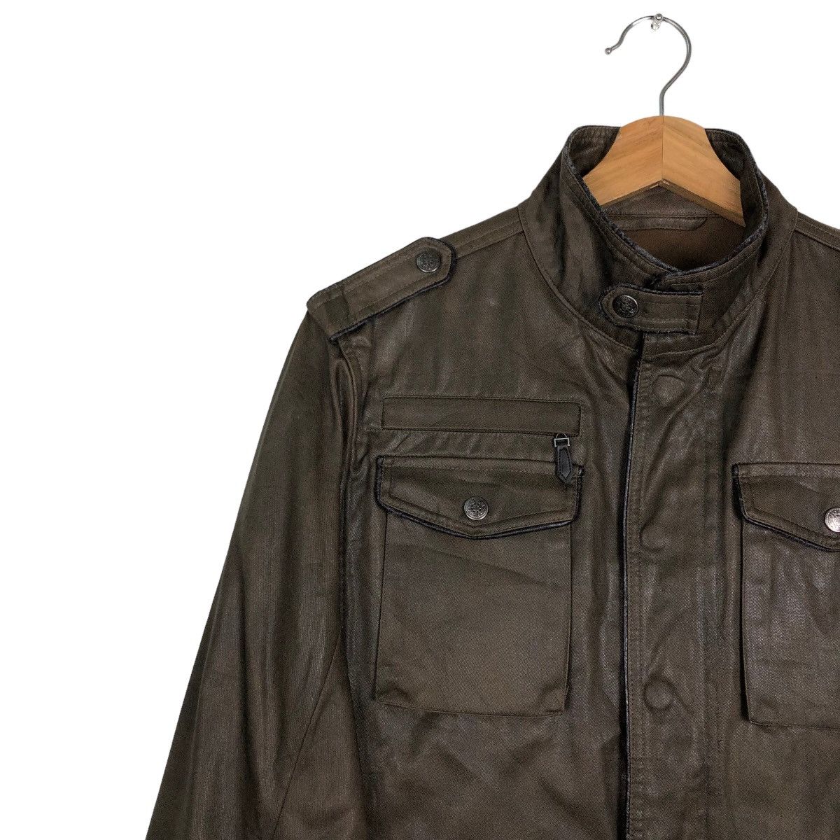 If Six Was Nine 🔥Parachute Bondage Cropped Biket Jacket Male & Co Japan Size US L / EU 52-54 / 3 - 7 Thumbnail