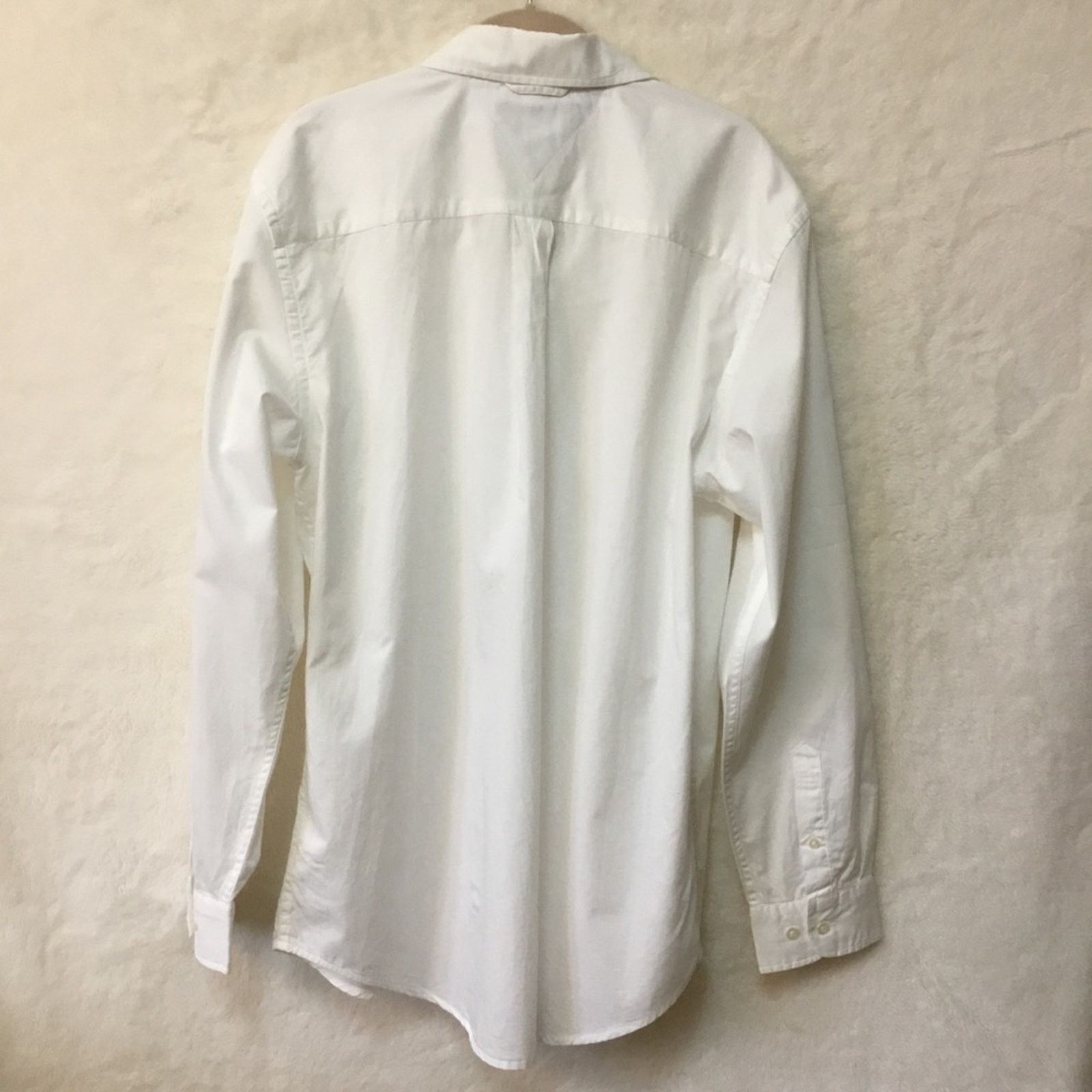Tommy Hilfiger Tommy Hilfiger White Long Sleeve Button Shirt Size US L / EU 52-54 / 3 - 6 Thumbnail