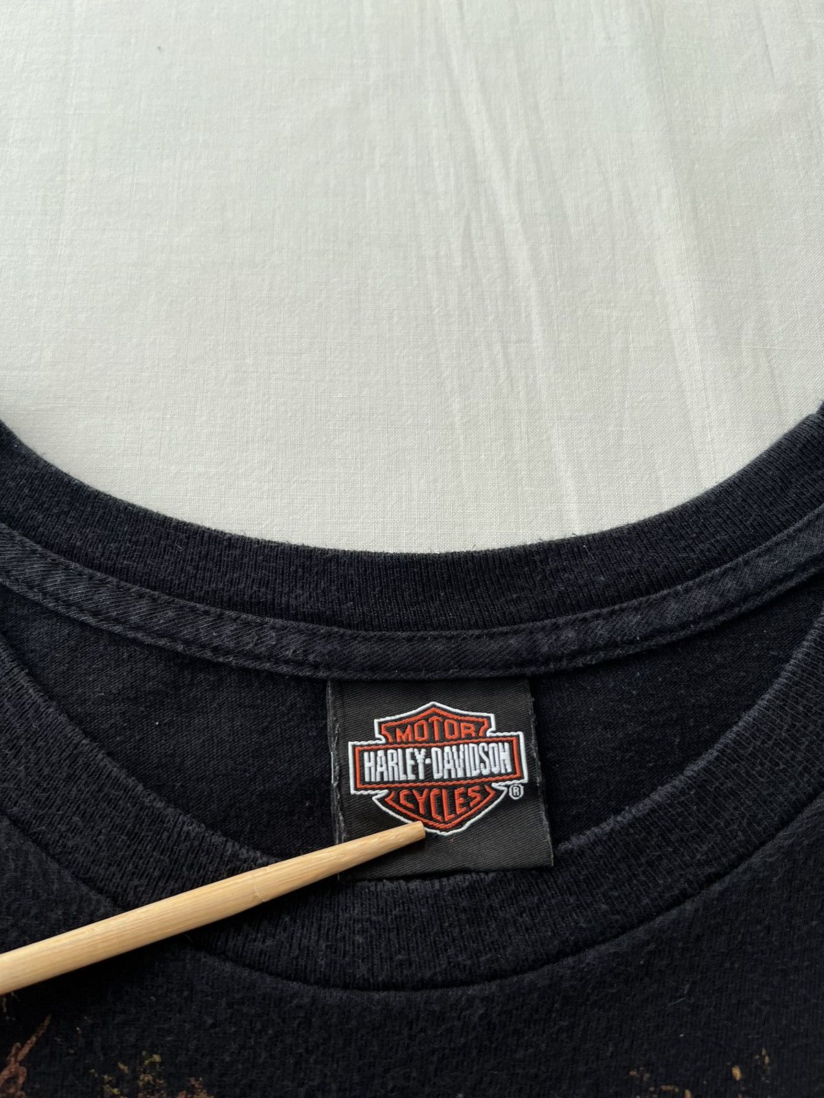 Harley Davidson Vintage 2018 Harley Davidson Skull Barcelona Spain T-shirt Size US XXL / EU 58 / 5 - 11 Thumbnail