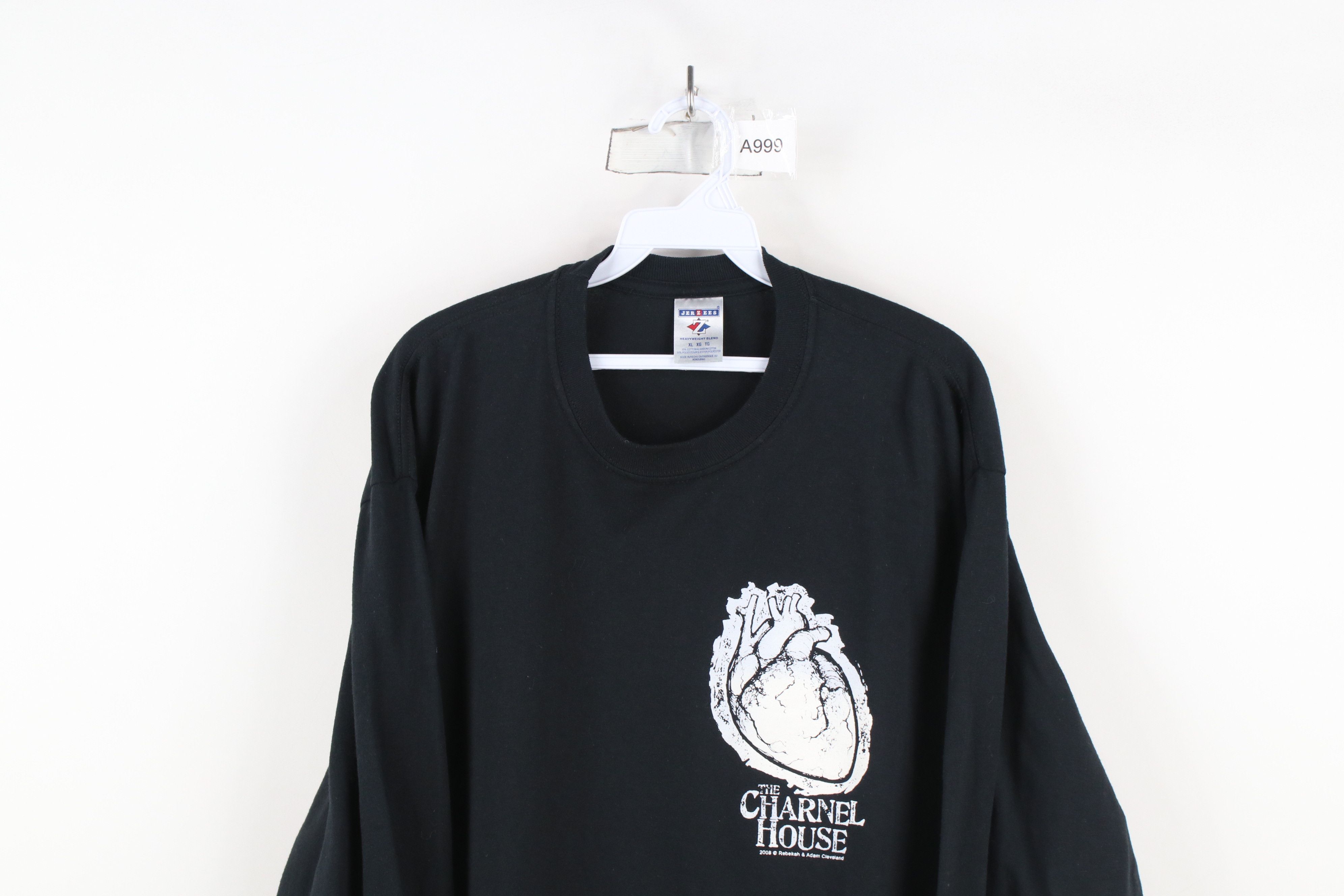 Vintage Vintage Y2K Streetwear House Heart Long Sleeve T-Shirt Size US XL / EU 56 / 4 - 2 Thumbnail