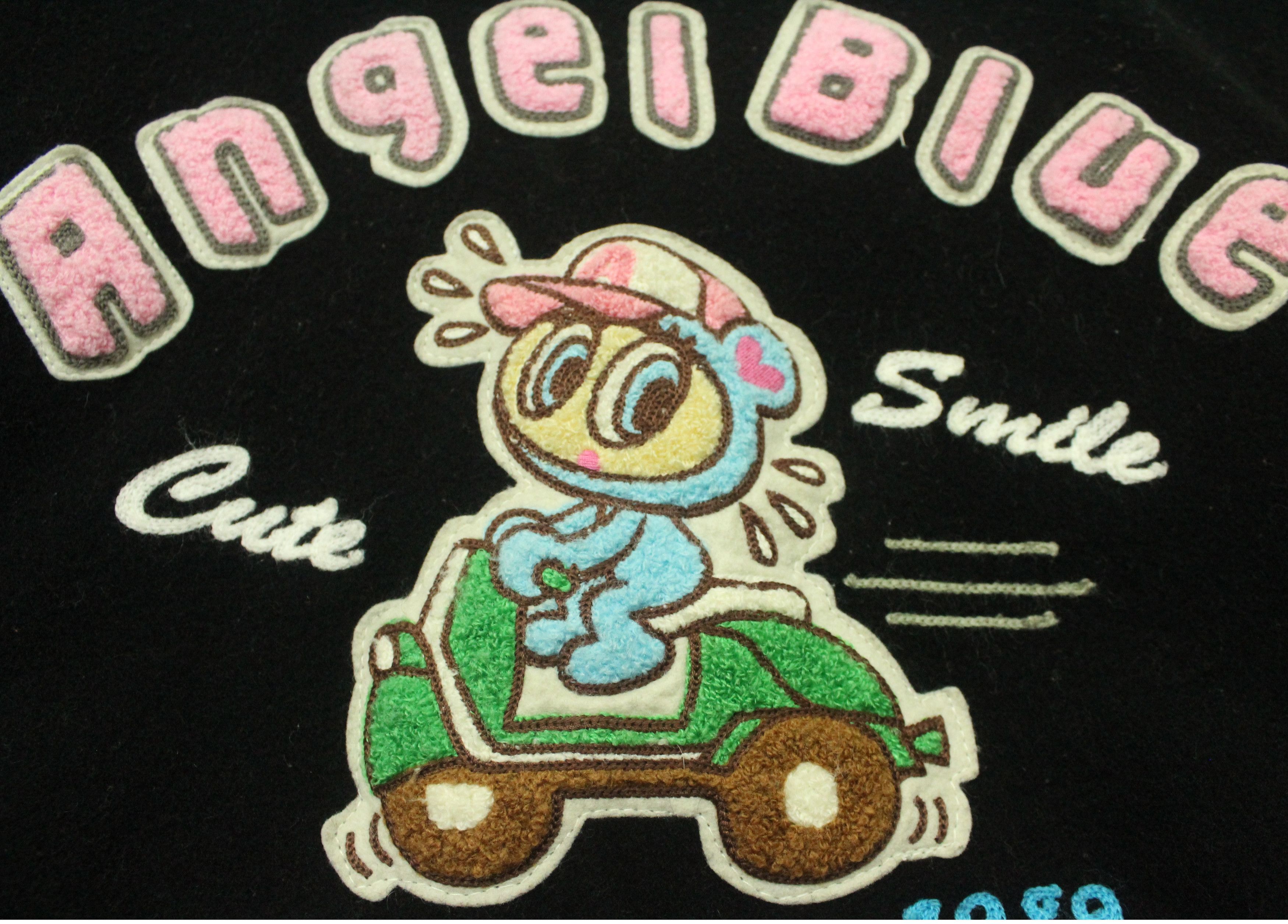 Angel Blue Vintage ANGEL BLUE Jacket Varsity Bombers Size S for TWEEN Size US S / EU 44-46 / 1 - 14 Thumbnail