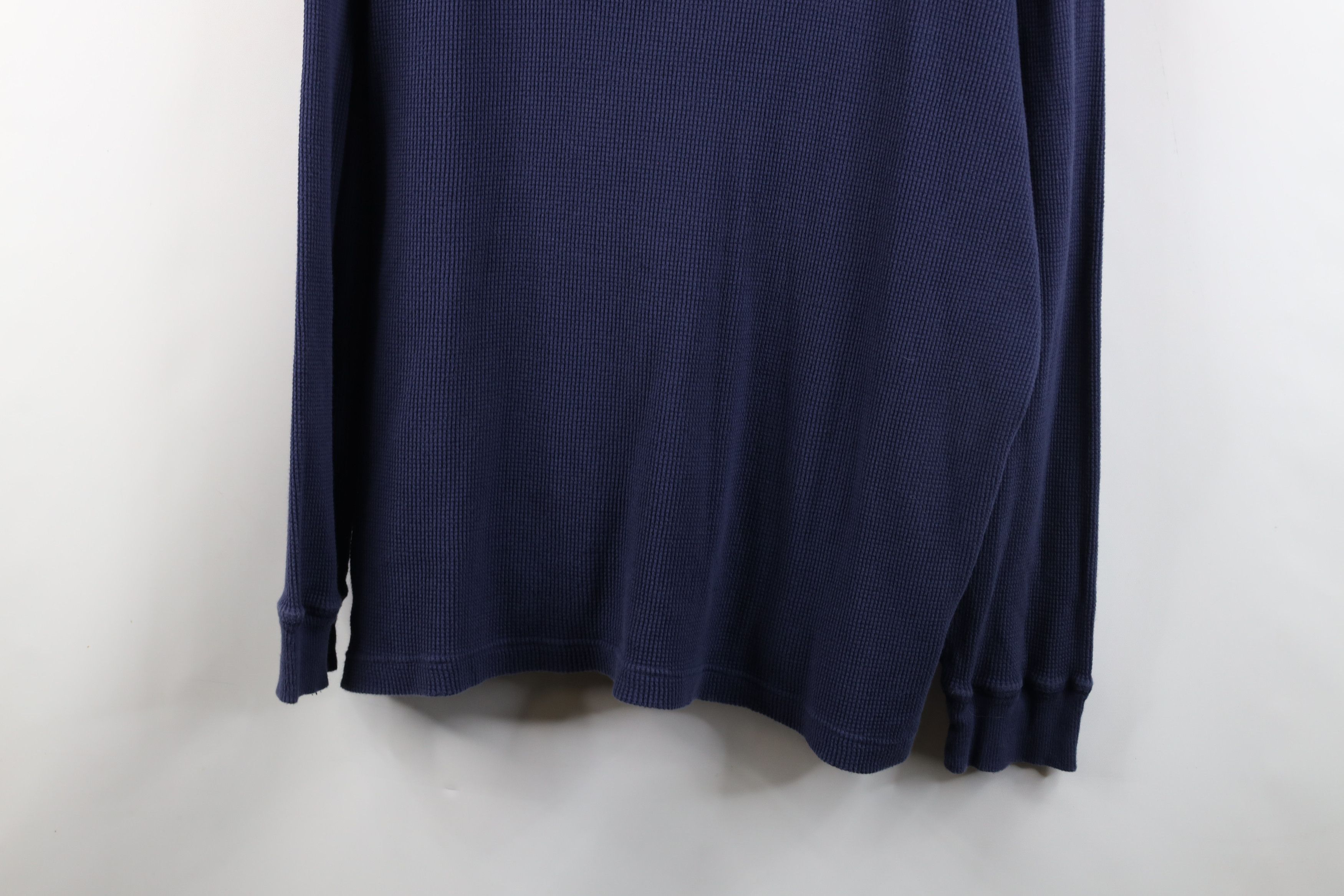Vintage Vintage 90s Streetwear Waffle Knit Long Sleeve T-Shirt Size US XXL / EU 58 / 5 - 3 Thumbnail
