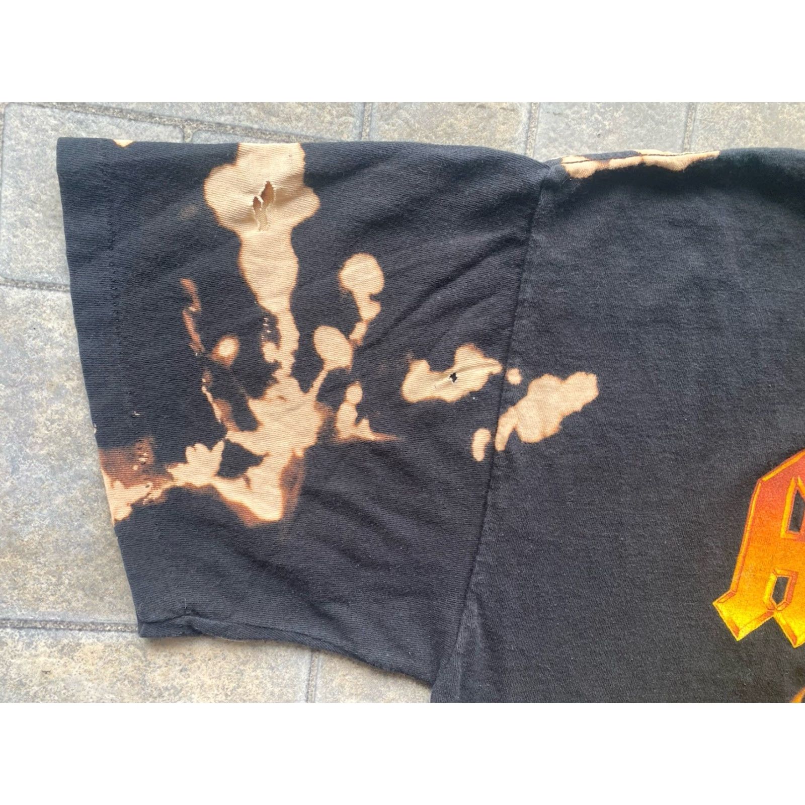 Vintage VINTAGE All Sport T-Shirt XL Men Black 90s Band AC/DC Bonfire 2000-2009 Flaws Single Stitch Short Sleeve 2001 Y2K Size US XL / EU 56 / 4 - 5 Thumbnail