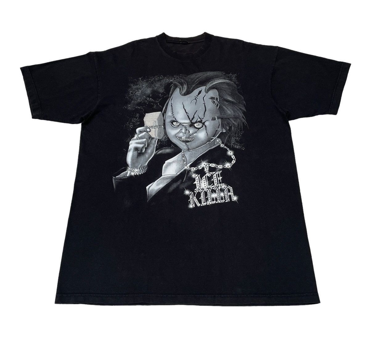 Rap Tees × Vintage Vintage Parody Chucky T-Shirt 2000s Size US XXL / EU 58 / 5 - 1 Thumbnail