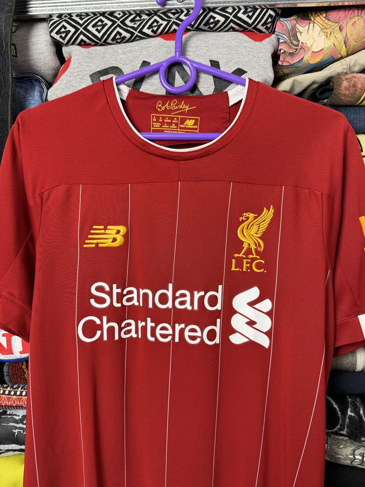 New Balance New Balance Liverpool Soccer Jersey Football Shirt Tee Size US S / EU 44-46 / 1 - 3 Thumbnail