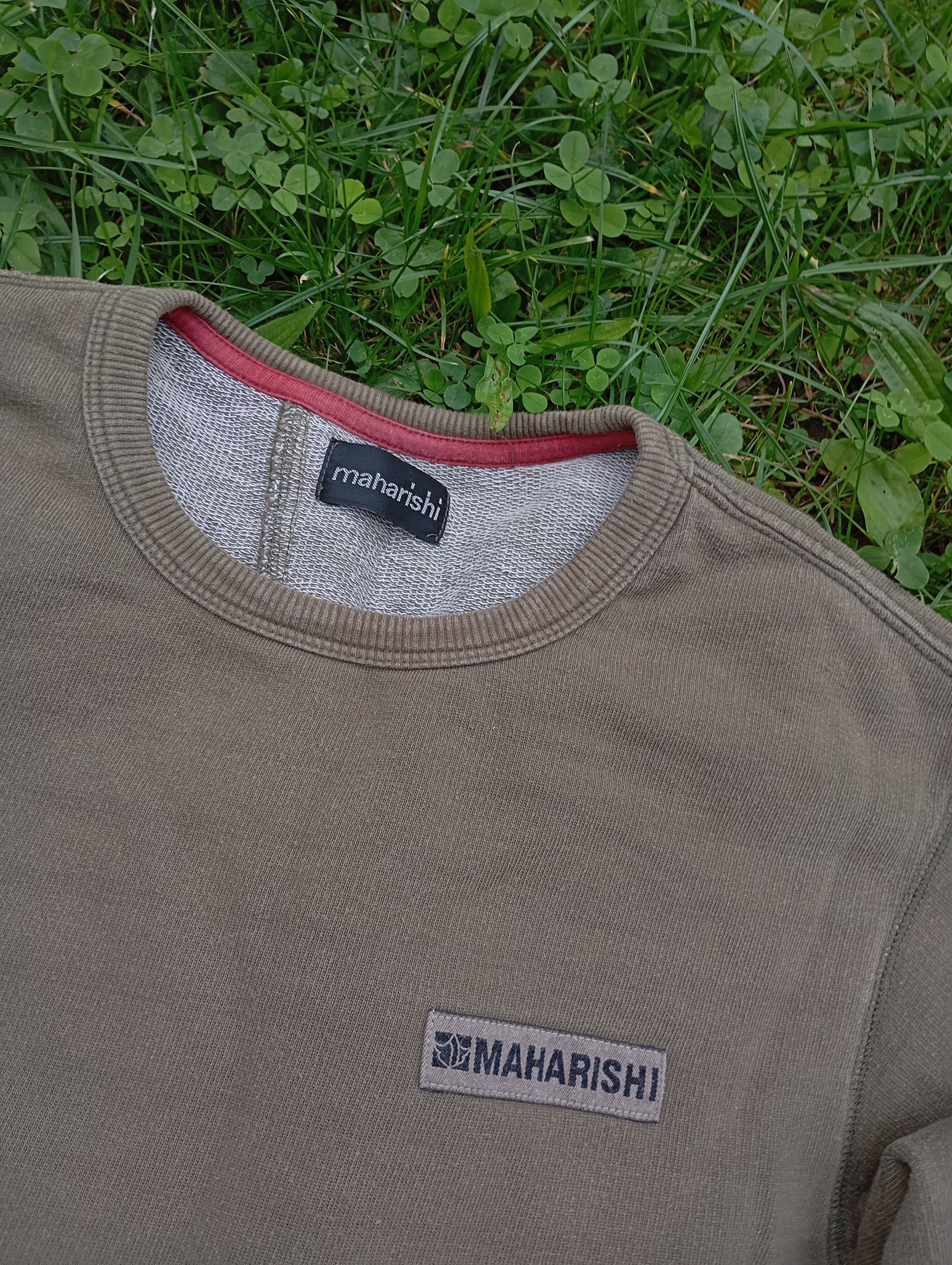 Maharishi Vintage Y2K Maharishi logo Sweatshirt Size US L / EU 52-54 / 3 - 4 Thumbnail