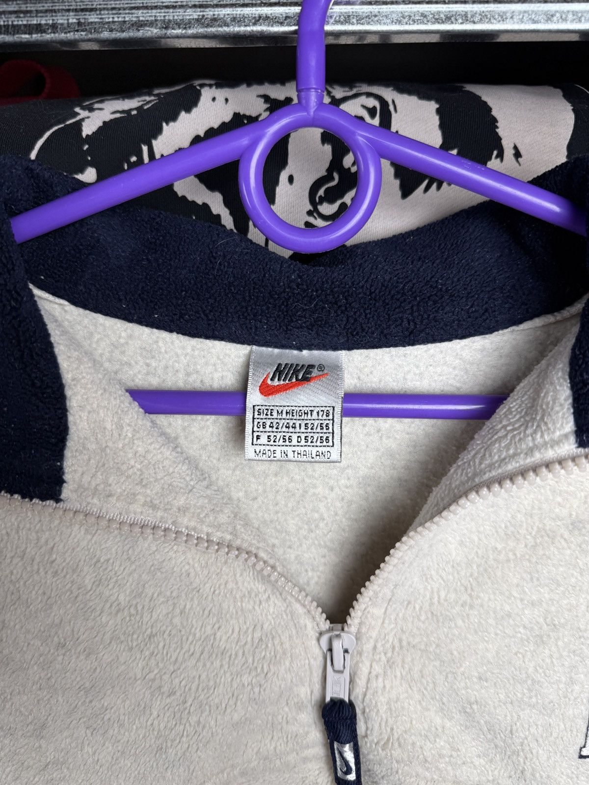 Nike NIKE VINTAGE FLEECE BIG LOGO Y2K SWOOSH 90s Size US M / EU 48-50 / 2 - 10 Thumbnail
