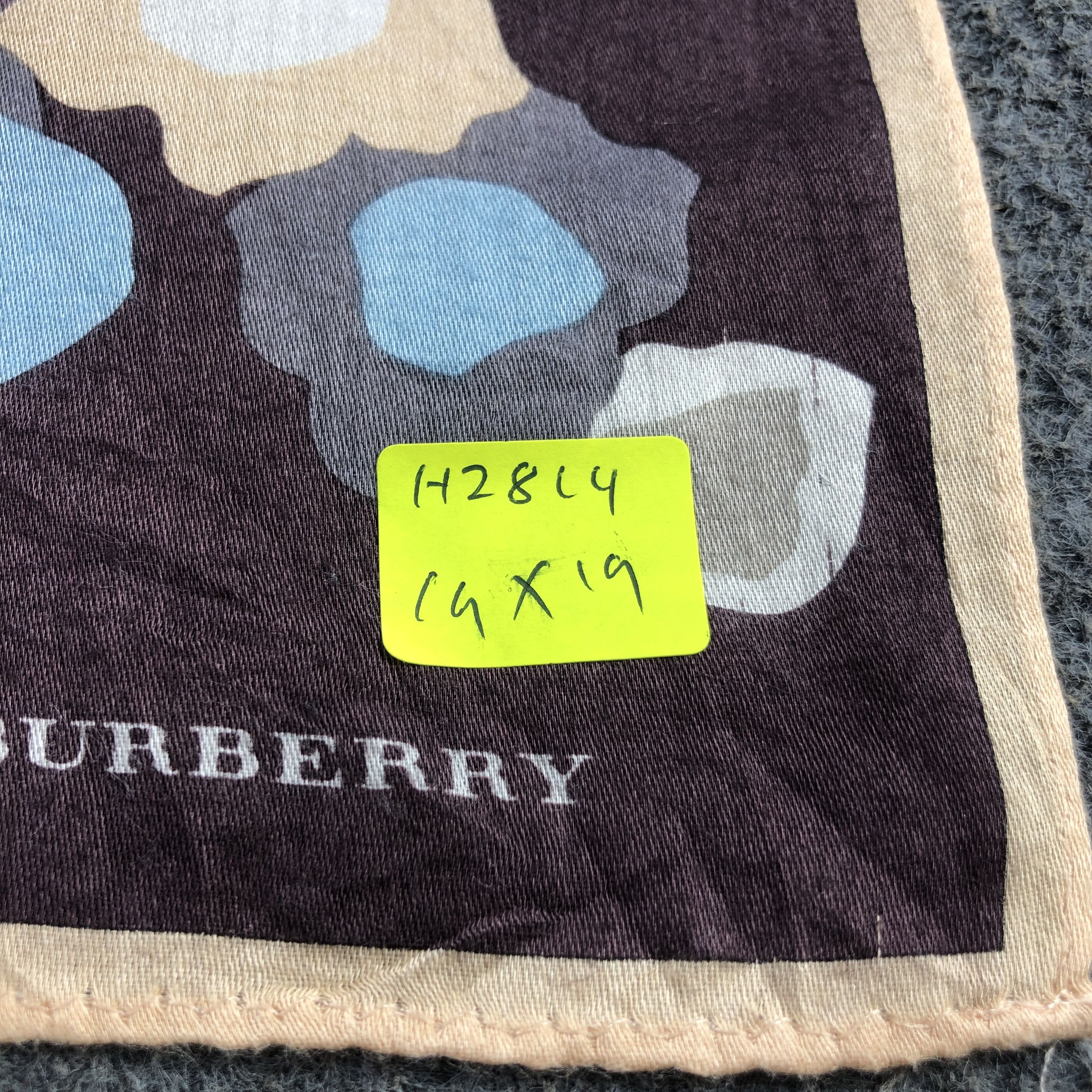 Burberry Burberry Handkerchief Neckerchief Bandana H2814 Size ONE SIZE - 5 Thumbnail
