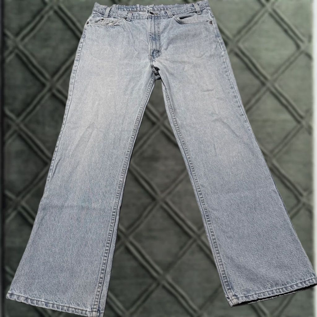 Levi's Levi's Jeans Men's 517 Blue Denim Pockets Relaxed Bootcut - 36x30 USA Made Size US 36 / EU 52 - 1 Thumbnail