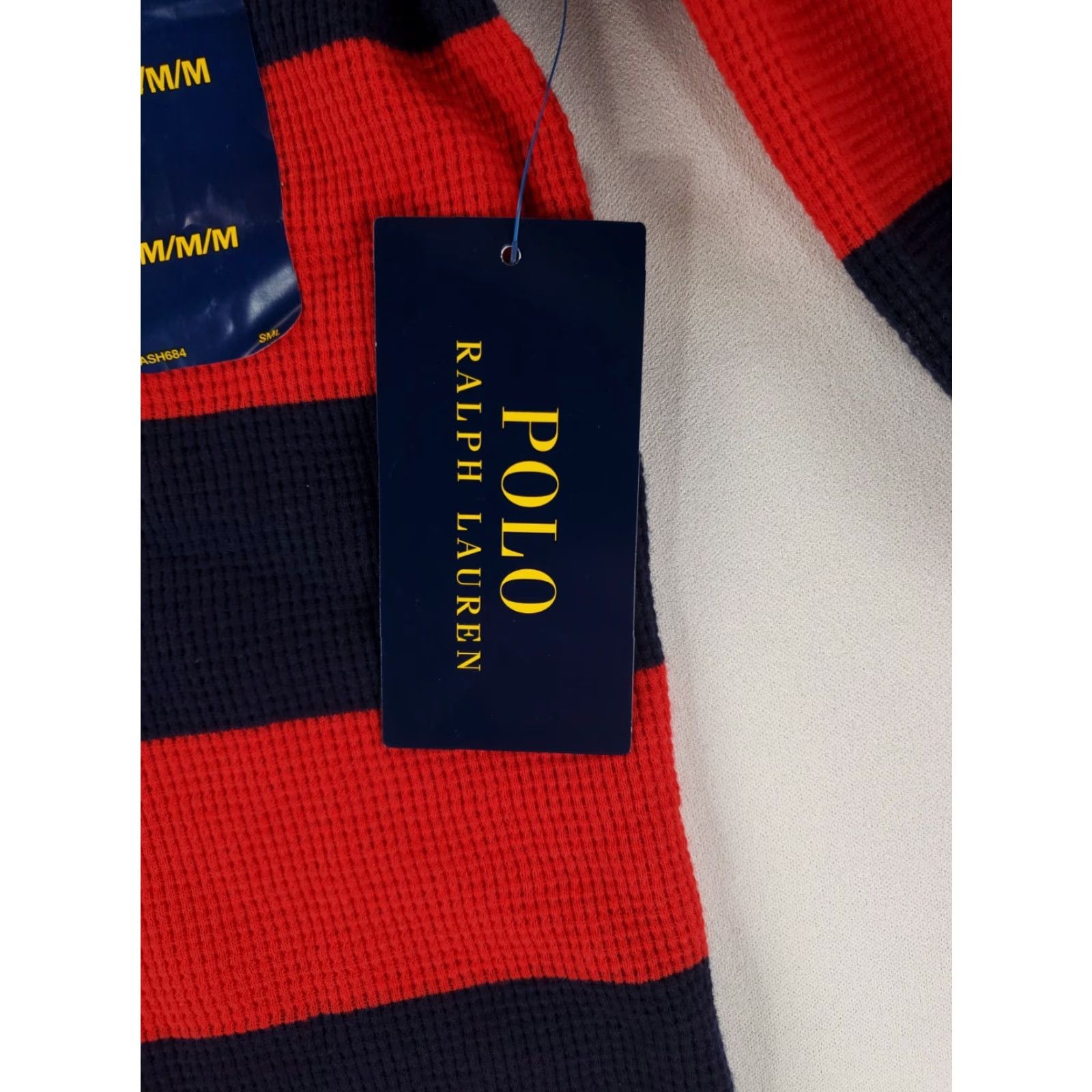 Polo Ralph Lauren Polo Ralph Lauren Shirt Thermal Multicolor Striped Mens M NWT Size US M / EU 48-50 / 2 - 4 Thumbnail