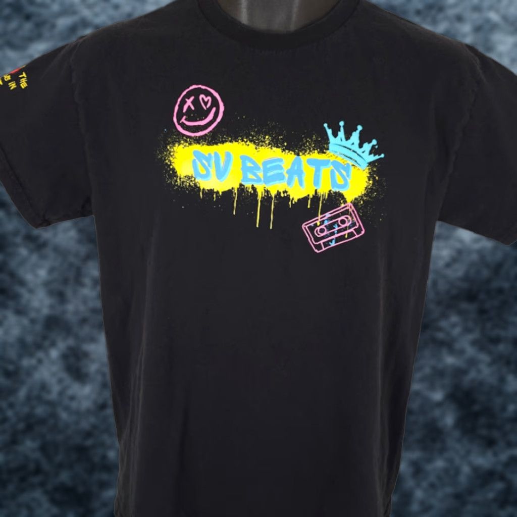 Gildan Gildan SV Beats T Shirt Mens M Black Music Production Sierra Vista High Shirt Mens Black SV Beats Band DJ 90s Fans Etc Size US M / EU 48-50 / 2 - 1 Thumbnail