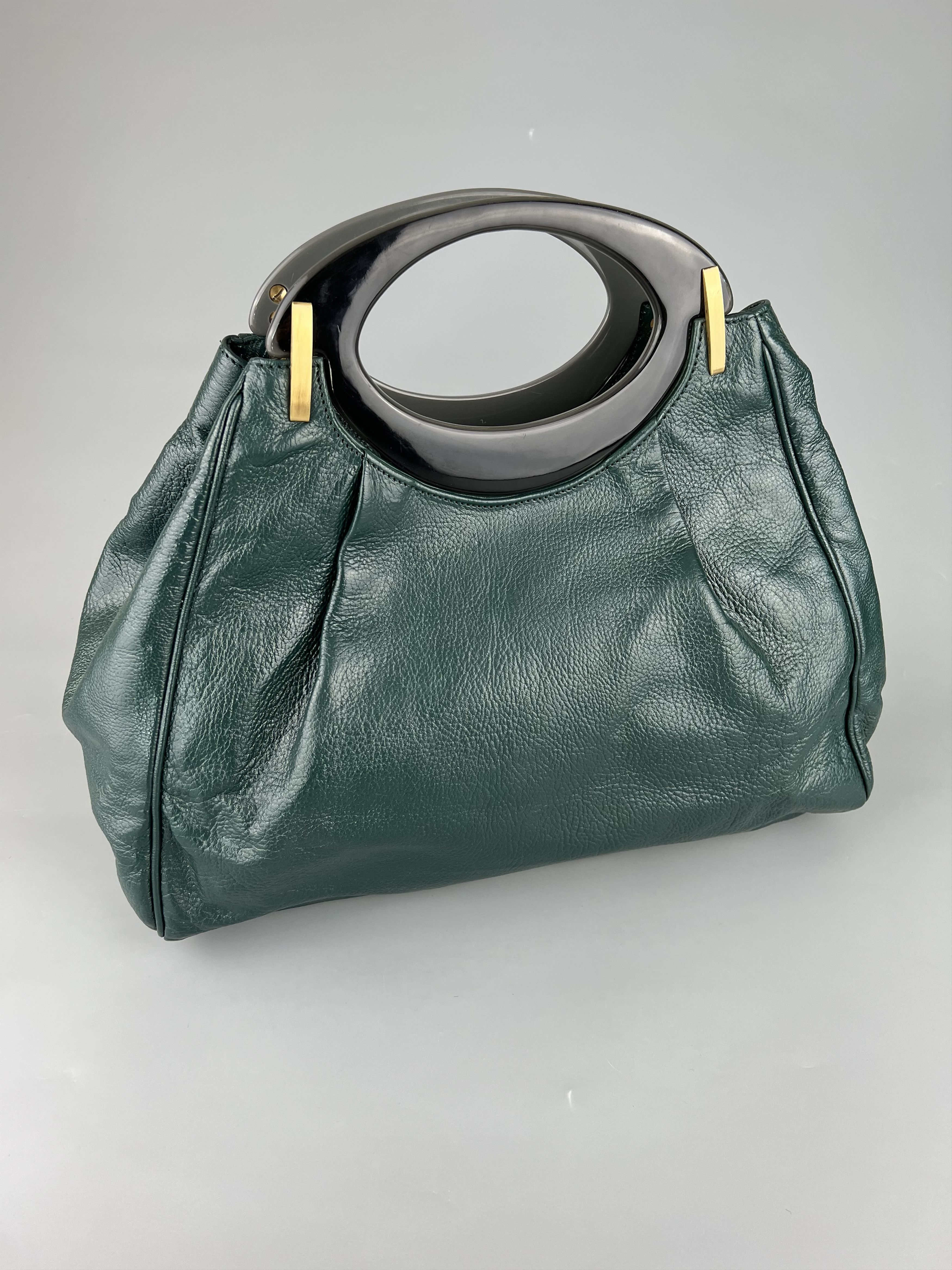 Leather Marni Green Leather Handbag Size ONE SIZE - 1 Thumbnail
