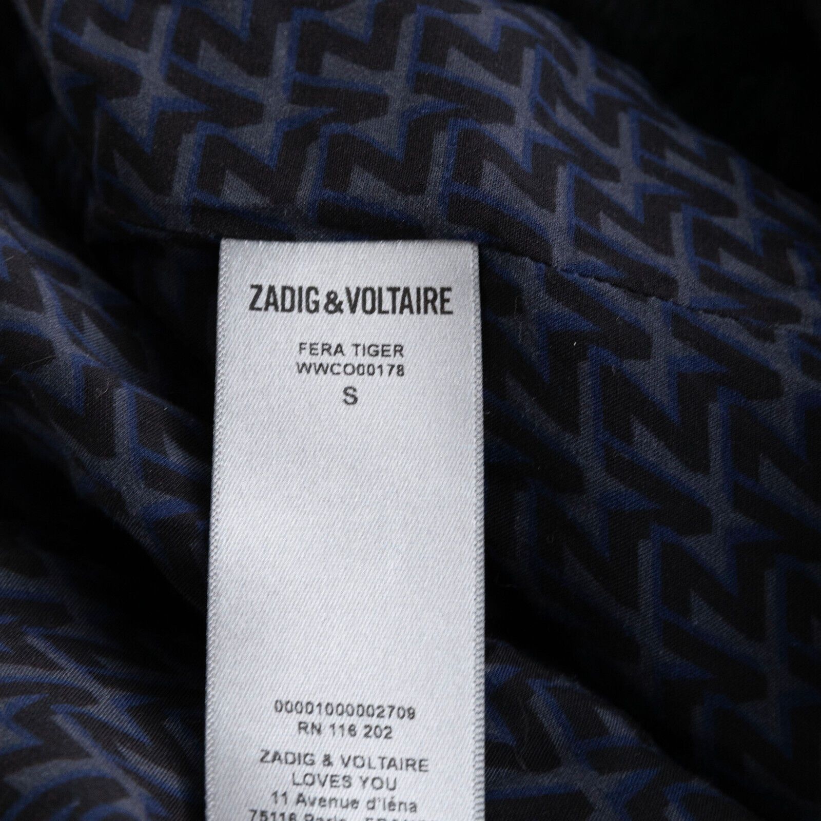 Zadig & Voltaire Zadig & Voltaire Fera Tiger Print Faux Fur Coat Ferra Tiger Size S / US 4 / IT 40 - 6 Thumbnail