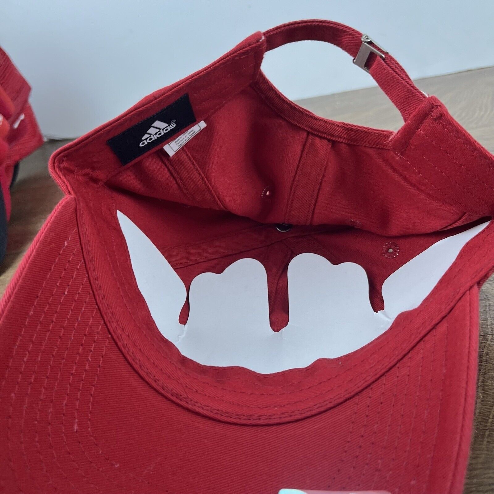 Adidas NC State Wolfpack Womens Hat Red Cap Adidas Adjustable Red A Size ONE SIZE - 13 Thumbnail