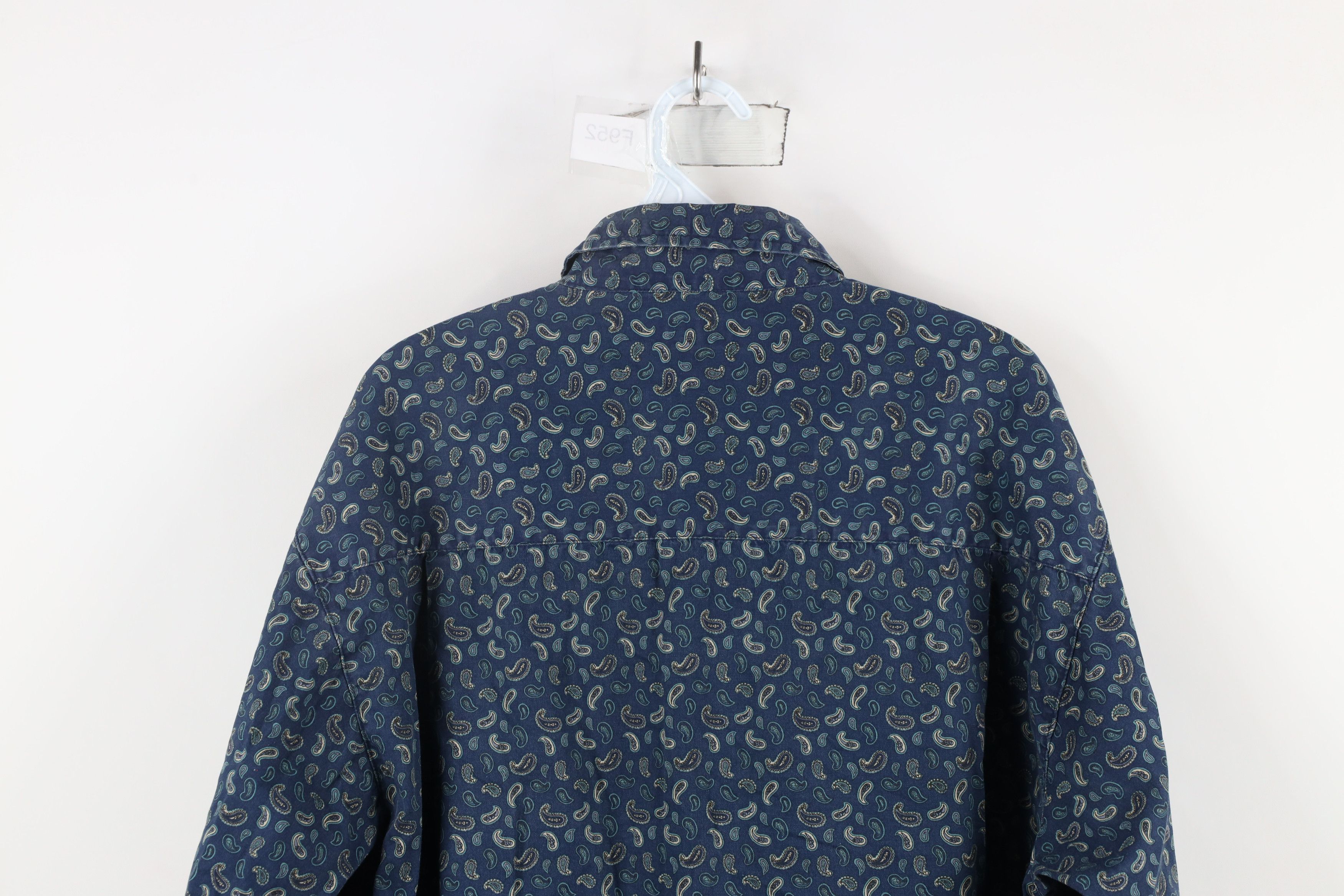 Vintage Vintage 90s Streetwear All Over Print Button Down Shirt Size US L / EU 52-54 / 3 - 8 Thumbnail