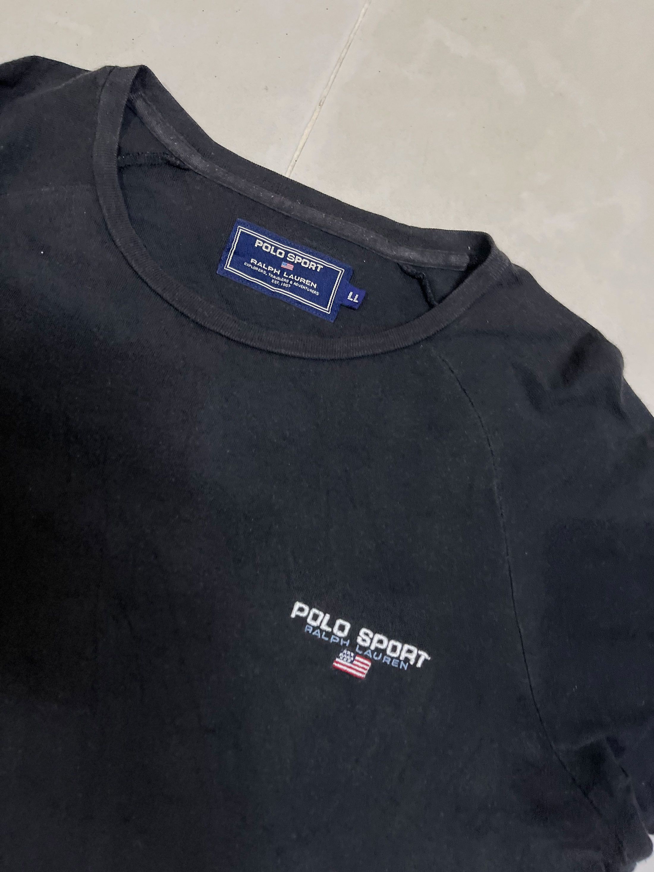Designer × Polo Ralph Lauren Vintage 90s 2000s y2k Polo Sport Ralph Lauren Usa Flag Chest Size US XL / EU 56 / 4 - 2 Thumbnail