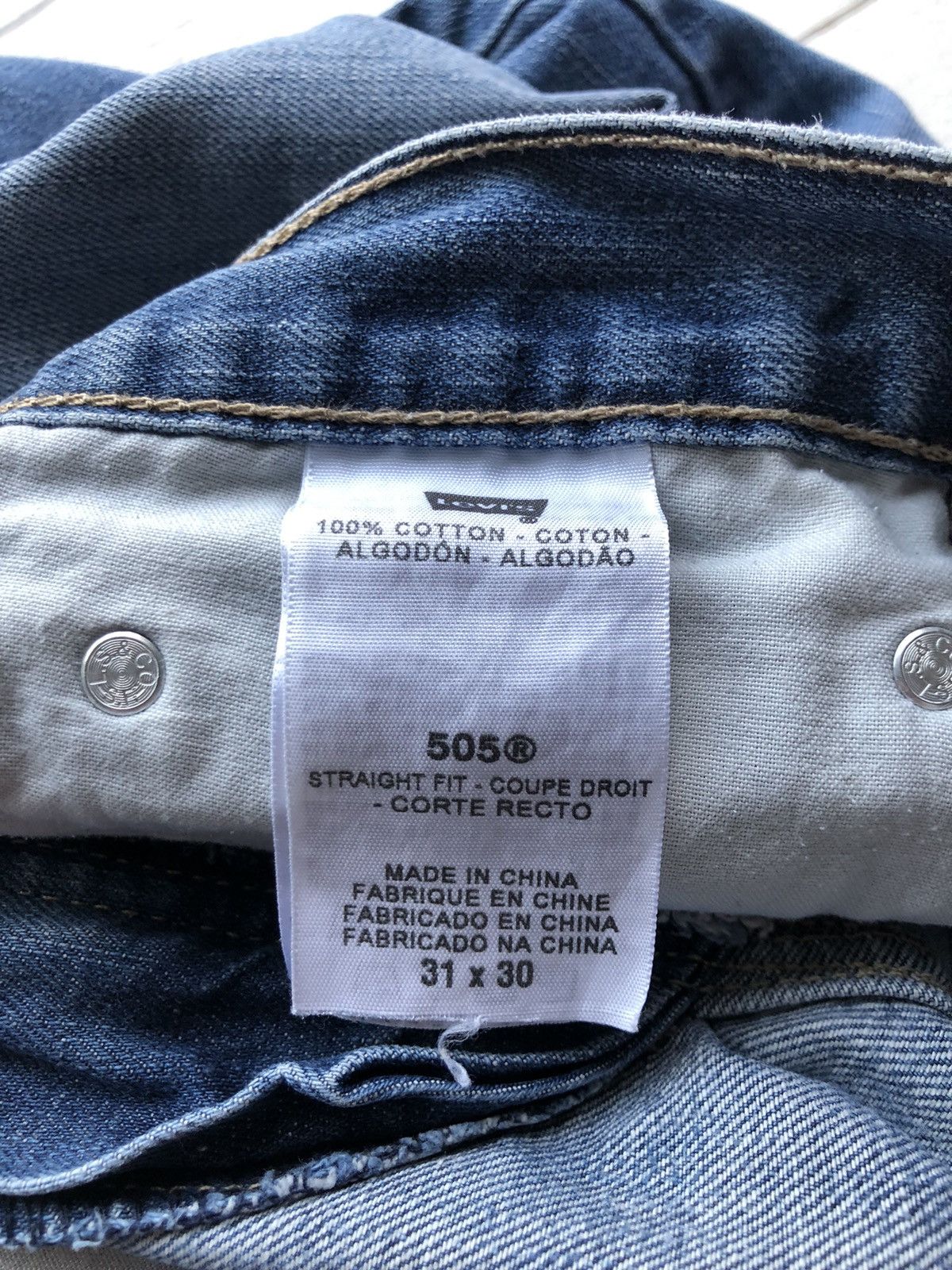 Levi's Levi’s Vintage Denim Jeans Y2K Japanese Style Size US 31 - 10 Thumbnail