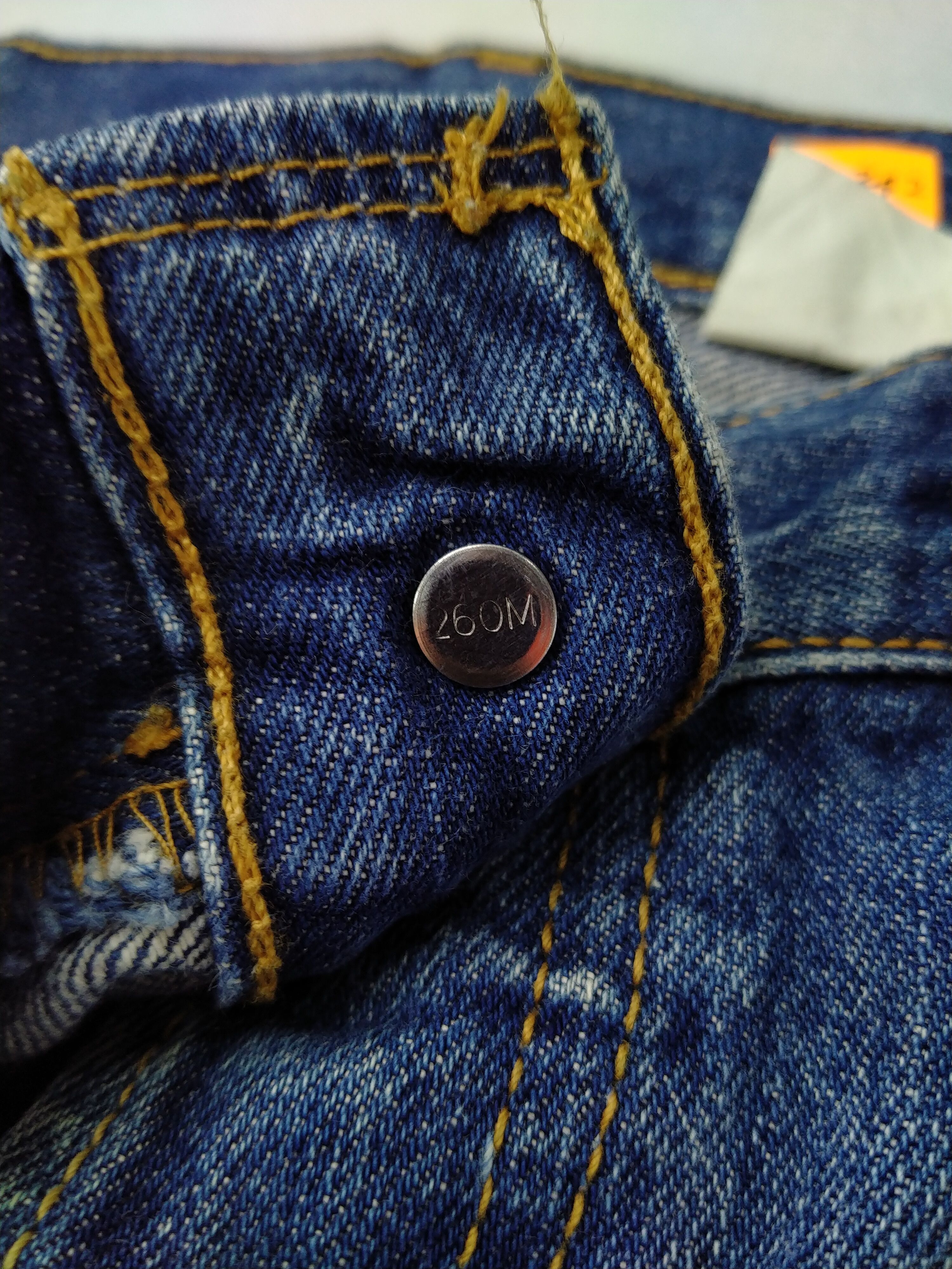Levi's Blue Distressed Vintage Levi's 501 34x30.5 Denim -JN342 Size US 34 / EU 50 - 9 Thumbnail