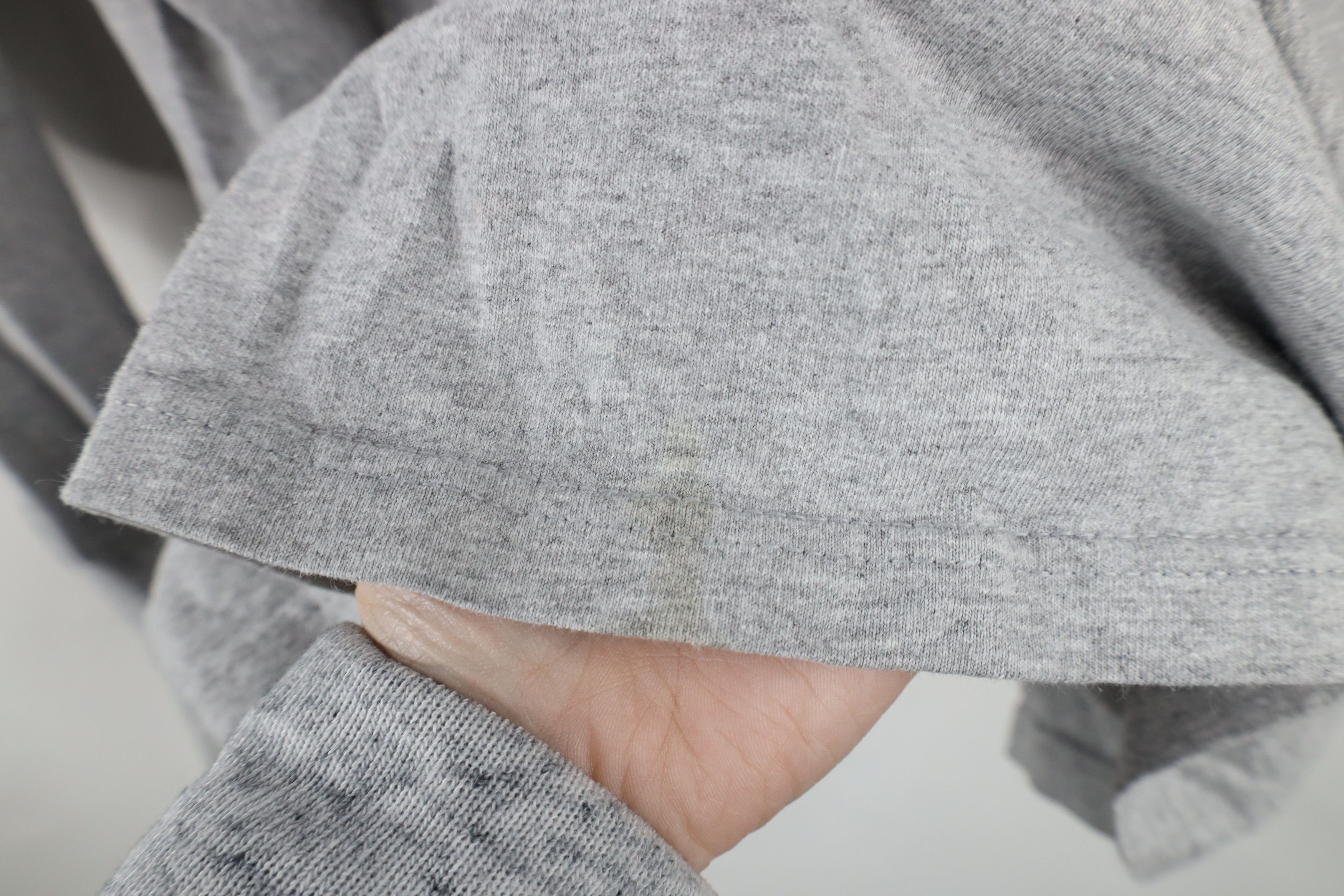 Vintage Vintage 90s Y2K Streetwear Long Sleeve T-Shirt Heather Gray Size US XL / EU 56 / 4 - 7 Thumbnail