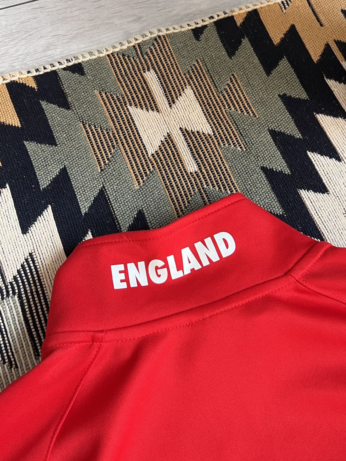 Nike Nike Team England 2016 Evro Football Soccer Anthem Track Top Size US XL / EU 56 / 4 - 11 Thumbnail