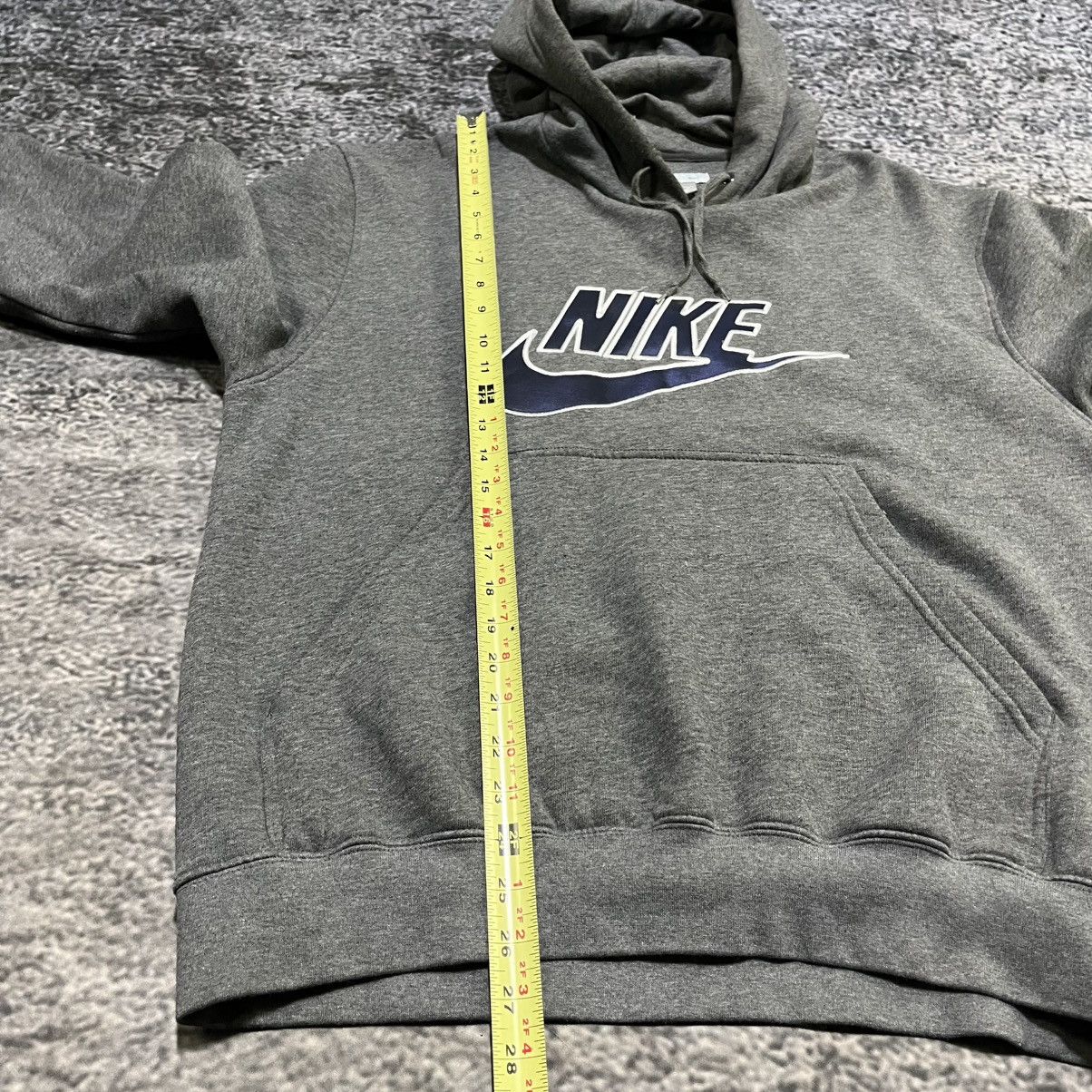 Nike VINTAGE Y2K NIKE SWOOSH GRUNGE SKATER GRAY HOODIE MEDIUM Size US M / EU 48-50 / 2 - 9 Thumbnail