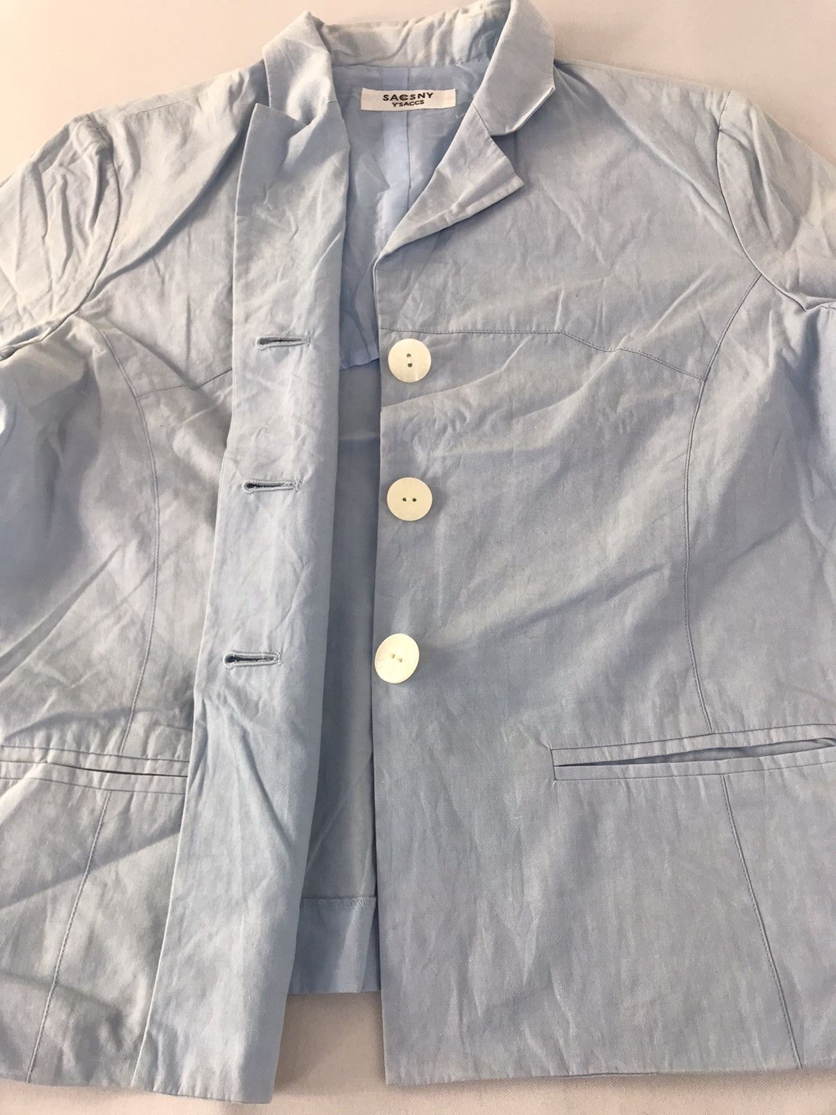 Japanese Brand Saccsny Y’saccs Yohji Yamamoto Button Up Jacket Luxury Size S / US 4 / IT 40 - 5 Thumbnail