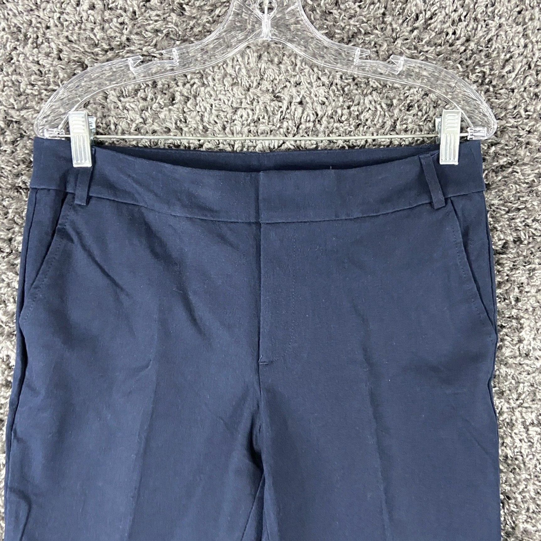 Vintage TIME AND TRU Women's Chino Pants Size 10 Blue Regular Size 32" / US 10 / IT 46 - 5 Thumbnail