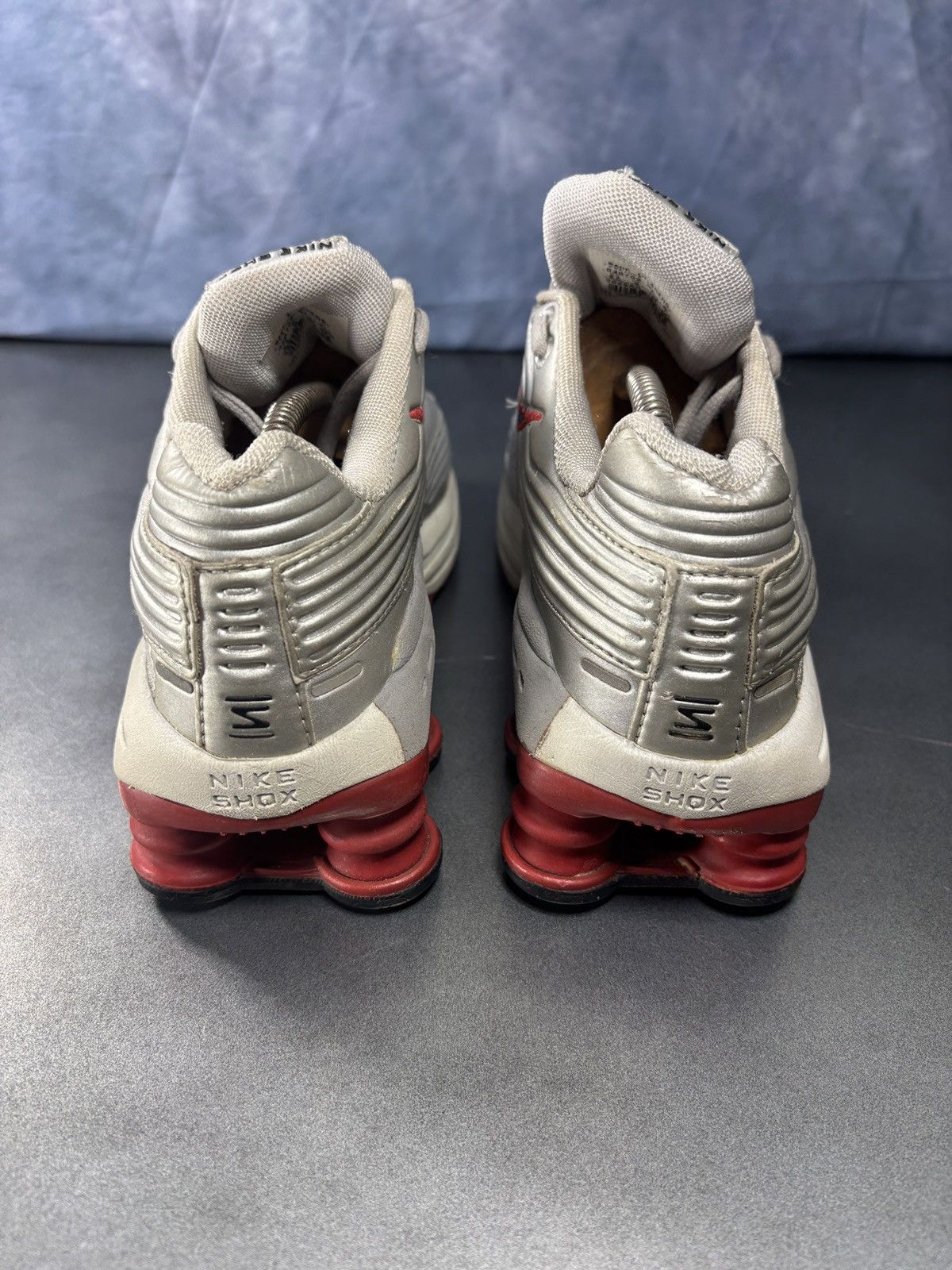 Nike 2002 Nike Shox D Running Shoes 2000s Vintage Nike Rare Y2K Size US 8.5 / IT 38.5 - 13 Thumbnail