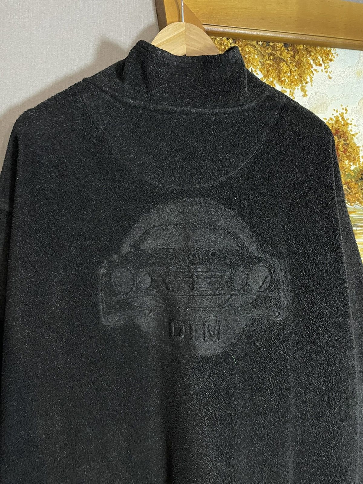 Mercedes-Benz × Vintage Rare 🔥 Mercedes AMG DTM Fleece Big Logo Zip Jacket Ninja Size US XL / EU 56 / 4 - 7 Thumbnail