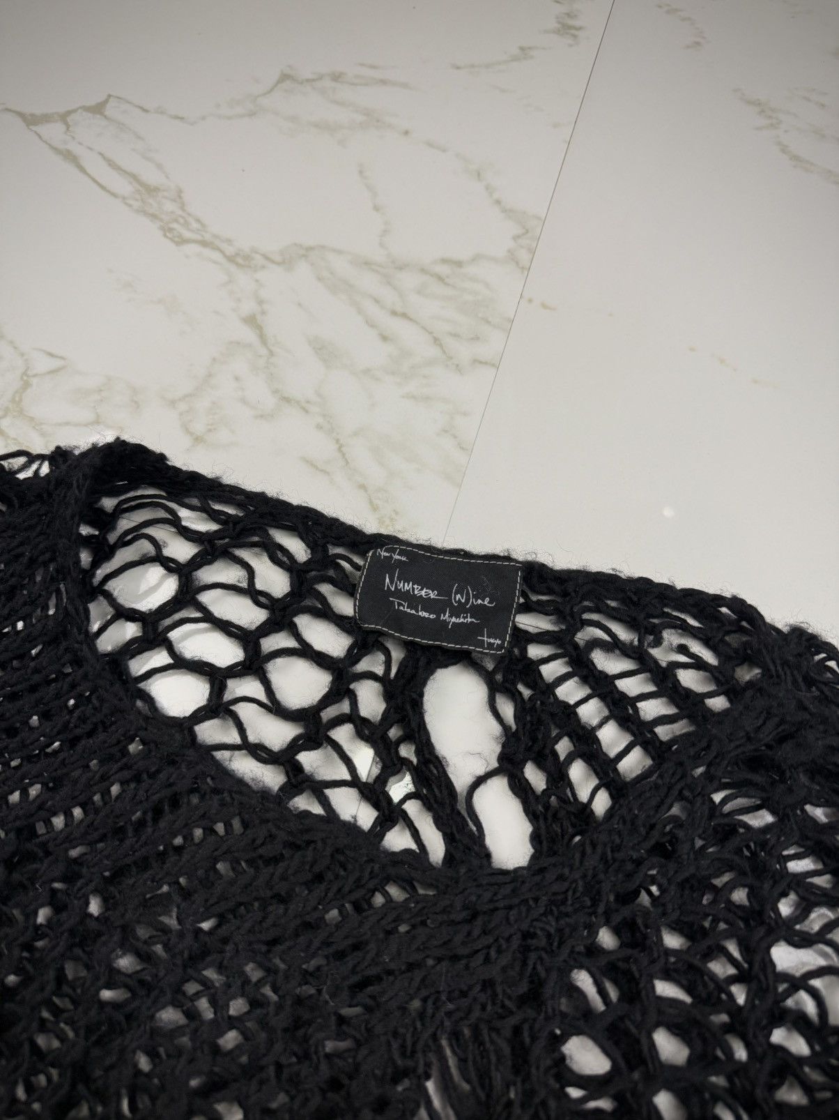 Number (N)ine Number Nine SS04 Spider Knit Size US XL / EU 56 / 4 - 3 Thumbnail