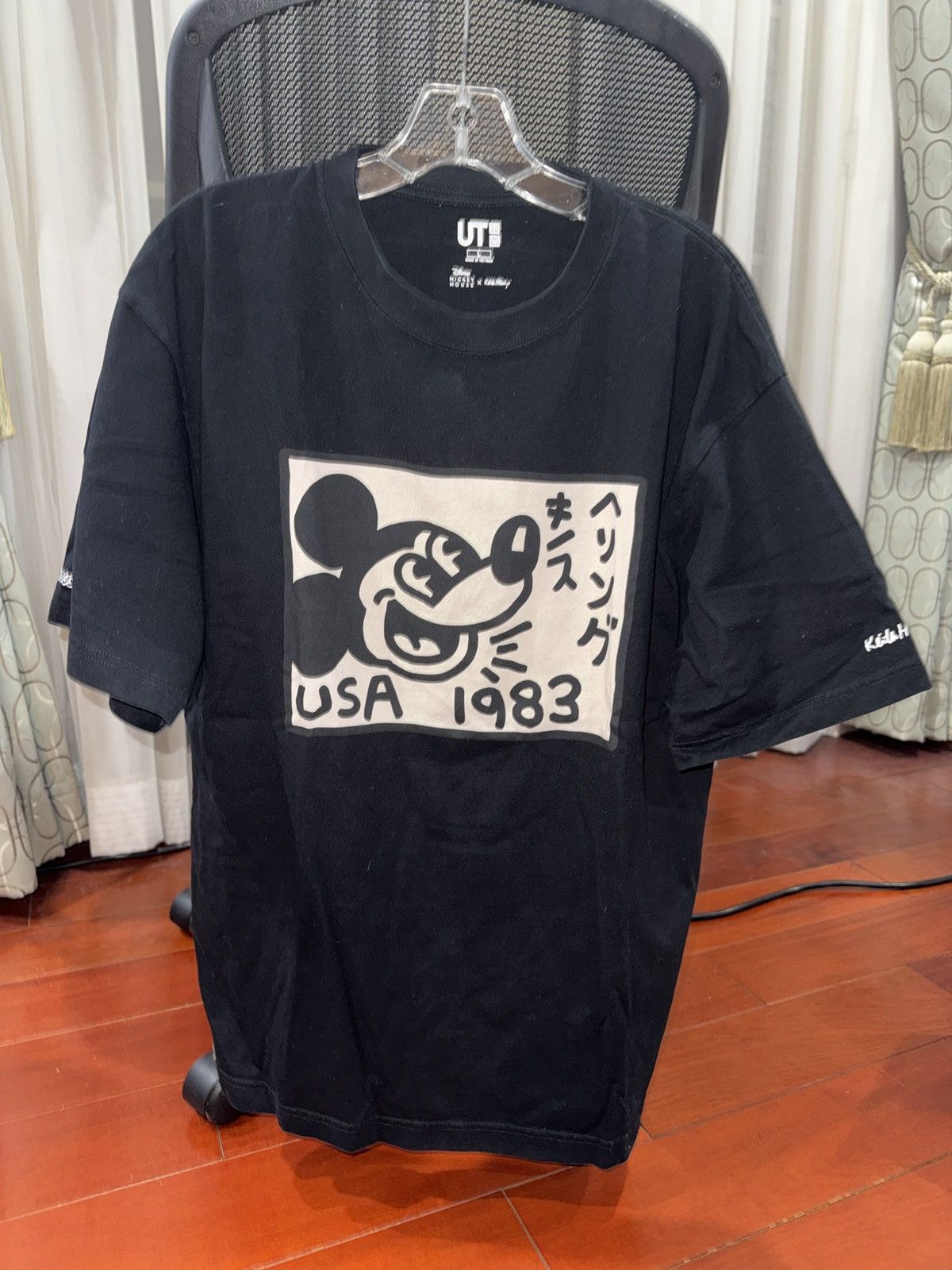 Uniqlo Uniqlo Keith Harris Mickey Mouse Graphic Tee Size US L / EU 52-54 / 3 - 1 Thumbnail